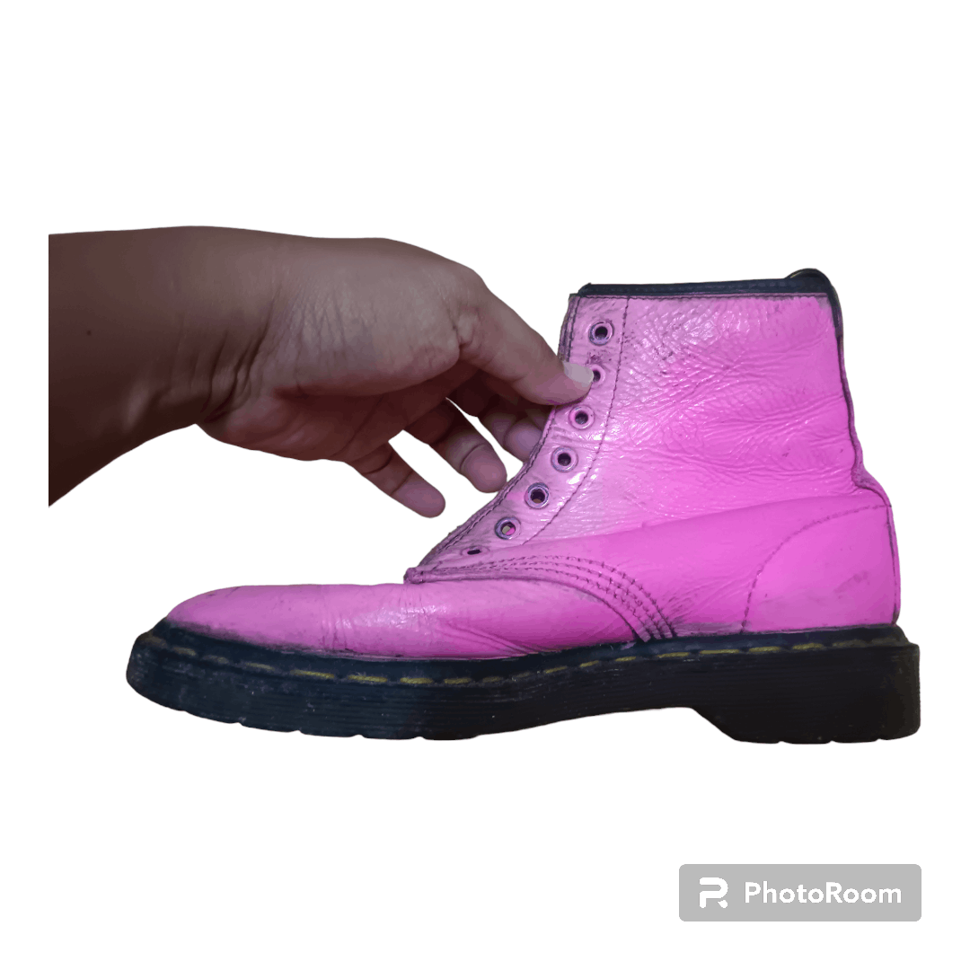 Dr. Martens × Vintage Very RARE Dr. Martens Hi-Cut Boot Original Made in England Size US 6 / EU 39 - 3 Thumbnail