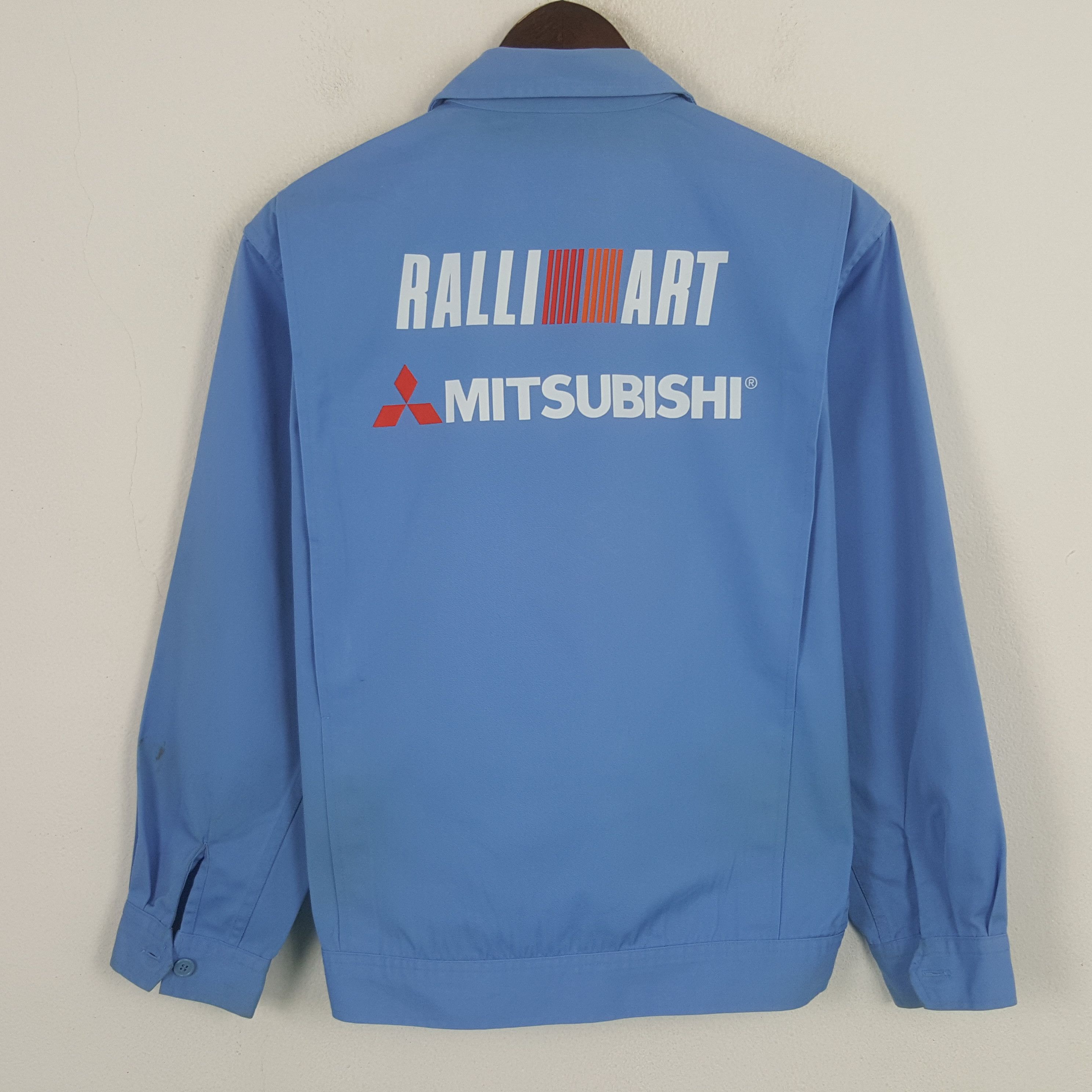 Japanese Brand Vintage Mitsubishi Ralli Art Custom Worker Sport Jacket Size US M / EU 48-50 / 2 - 1 Thumbnail