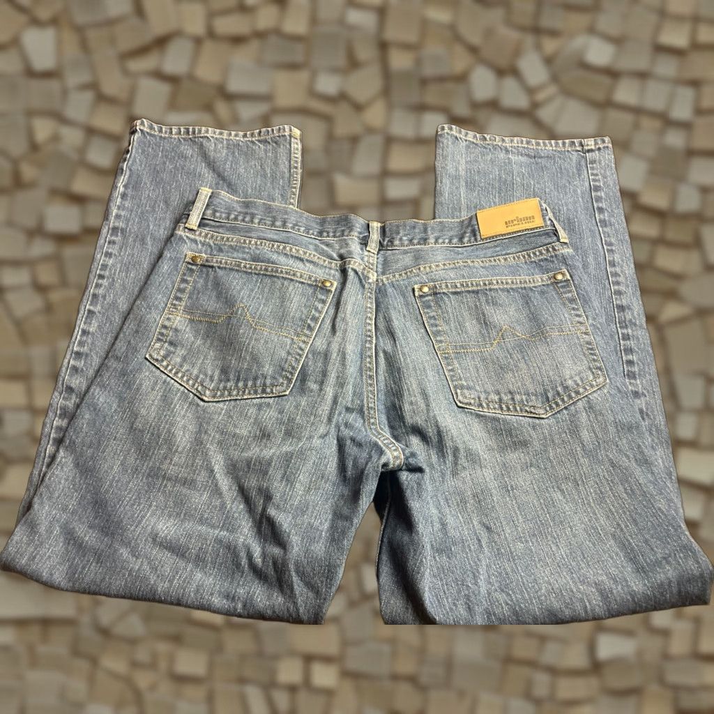 Vintage Urban Pipeline Jeans Men's 36/32 Blue Denim Slim Pockets Jeans Size US 36 / EU 52 - 1 Thumbnail
