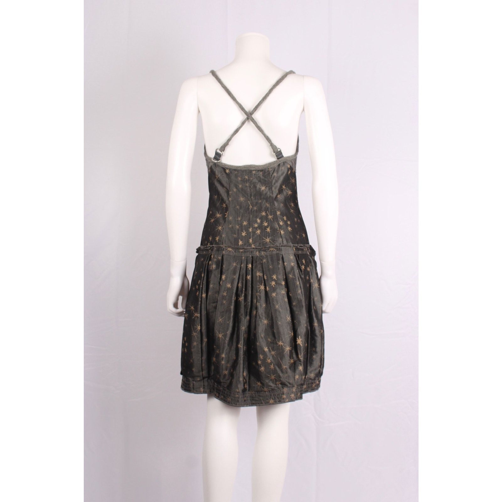 Marithe + Francois Girbaud Rare Marithé François Girbaud Star Bustier Dress Size S / US 4 / IT 40 - 9 Thumbnail