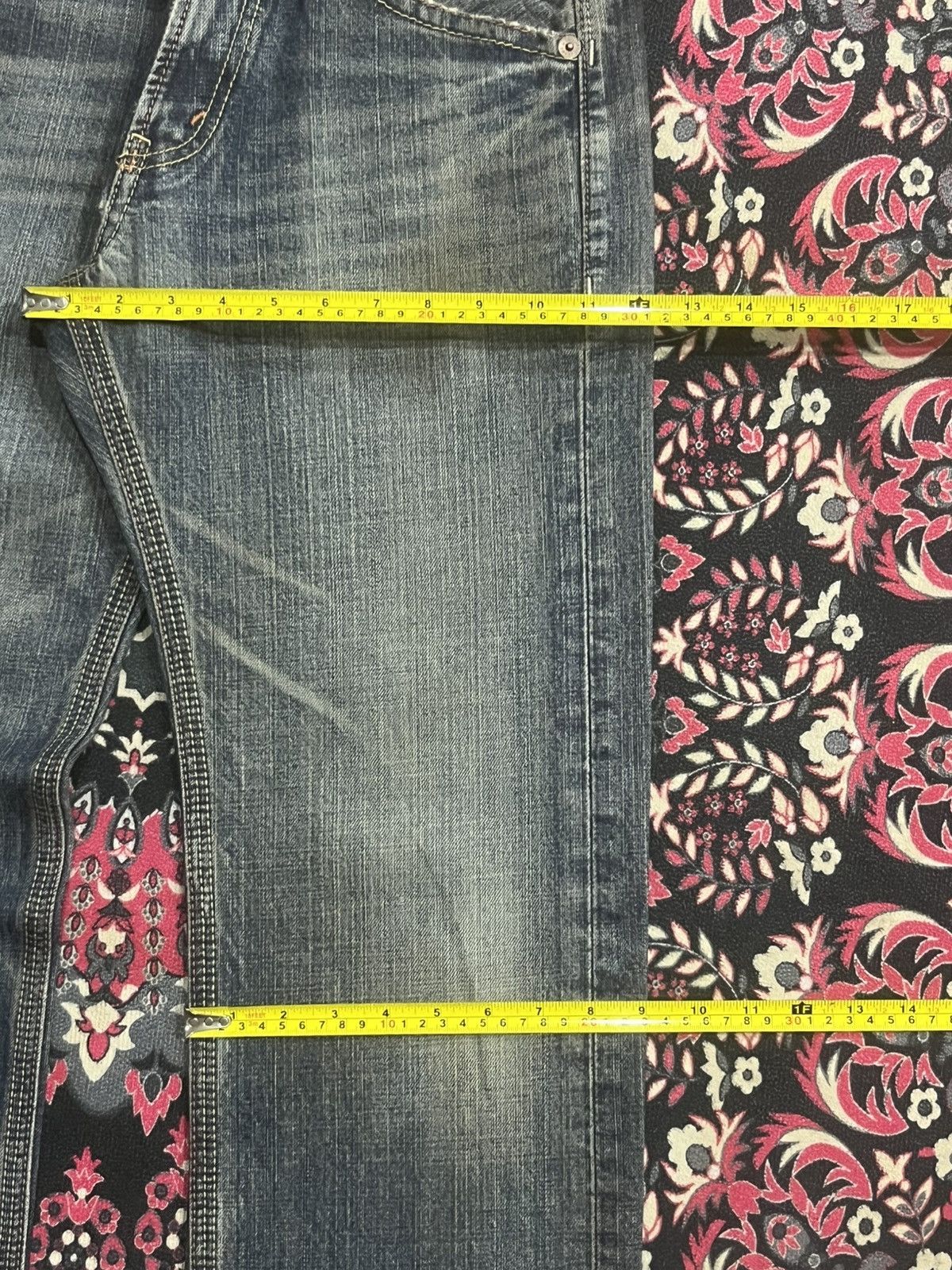 Japanese Brand Vintage Japanese Brand Bobson Cheesking Blue Faded Jeans Size US 29 - 14 Thumbnail
