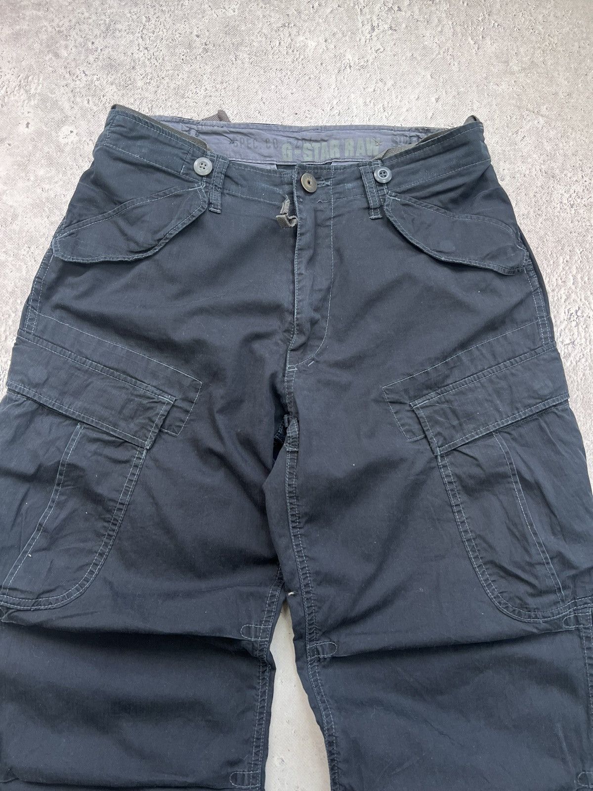 G-Star × Vintage Vintage men's jeans G-star cargo pants size 34 y2k rare Size US 34 / EU 50 - 5 Thumbnail