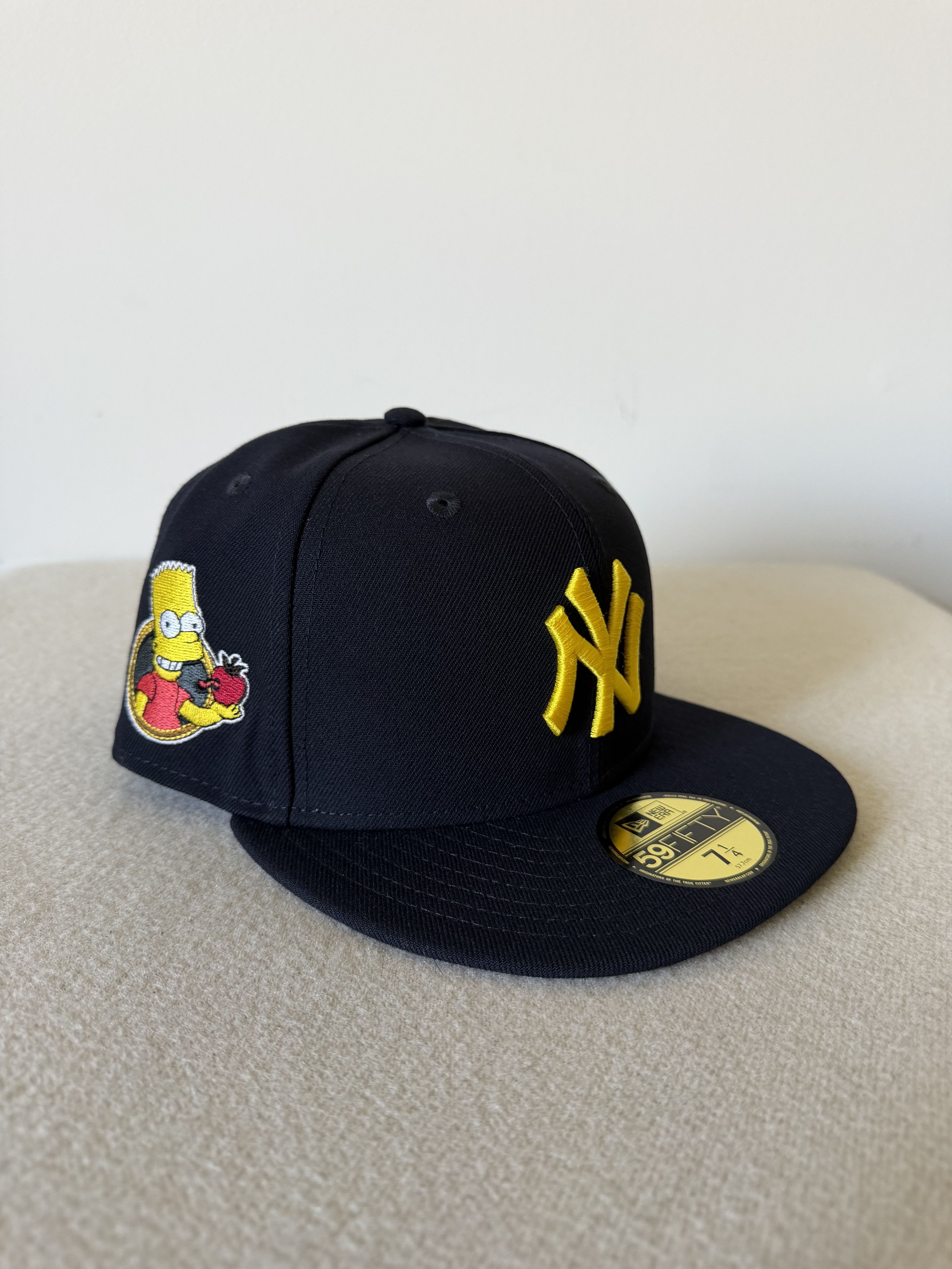 New Era 7 1/4 New Era New York Yankees Simpsons Bart 59FIFTY Hat Size ONE SIZE - 1 Thumbnail