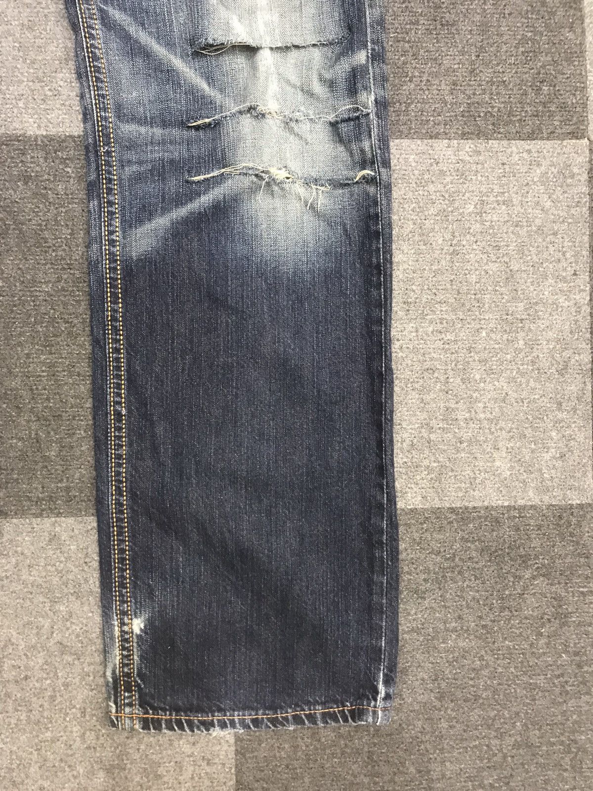Edwin Edwin XV Distressed Jeans Size US 34 / EU 50 - 8 Thumbnail