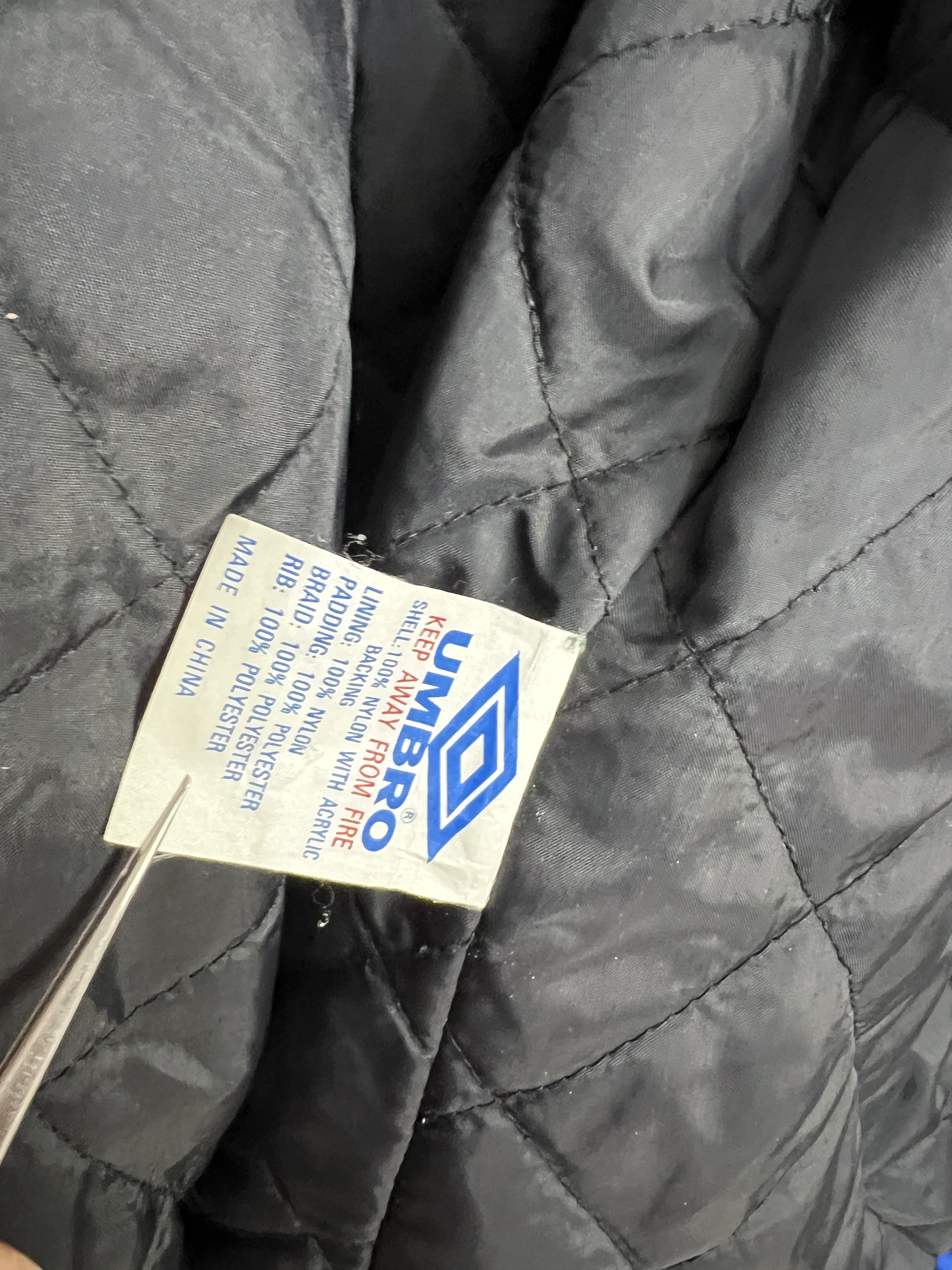 Umbro Vintage 90's Inter Milan Ronaldo Football Jacket Bench Coat Size US L / EU 52-54 / 3 - 8 Thumbnail