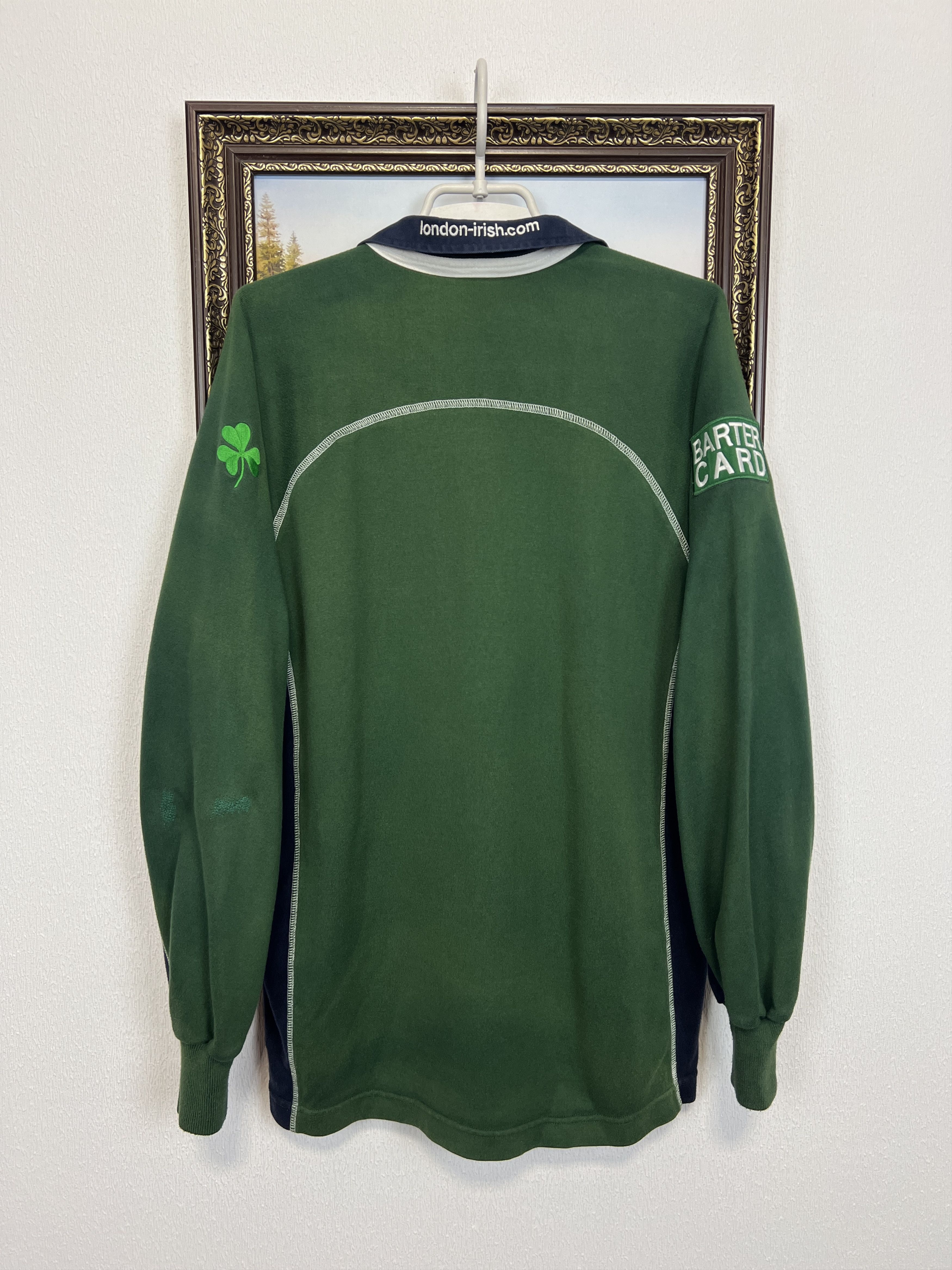 Vintage Canterbury London Irish Rugby Jersey Long Sleeve Shirt Size US M / EU 48-50 / 2 - 13 Thumbnail