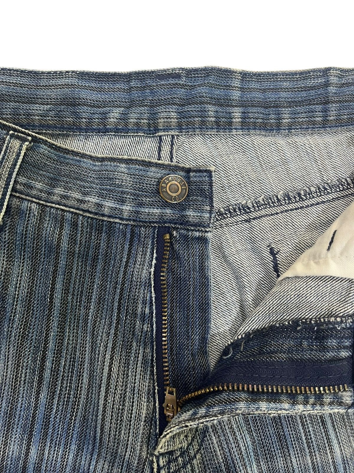Hysteric Glamour FLARE💥 ABAHOUSE RUSTY WASHED BLUE DENIM Size US 32 / EU 48 - 6 Thumbnail