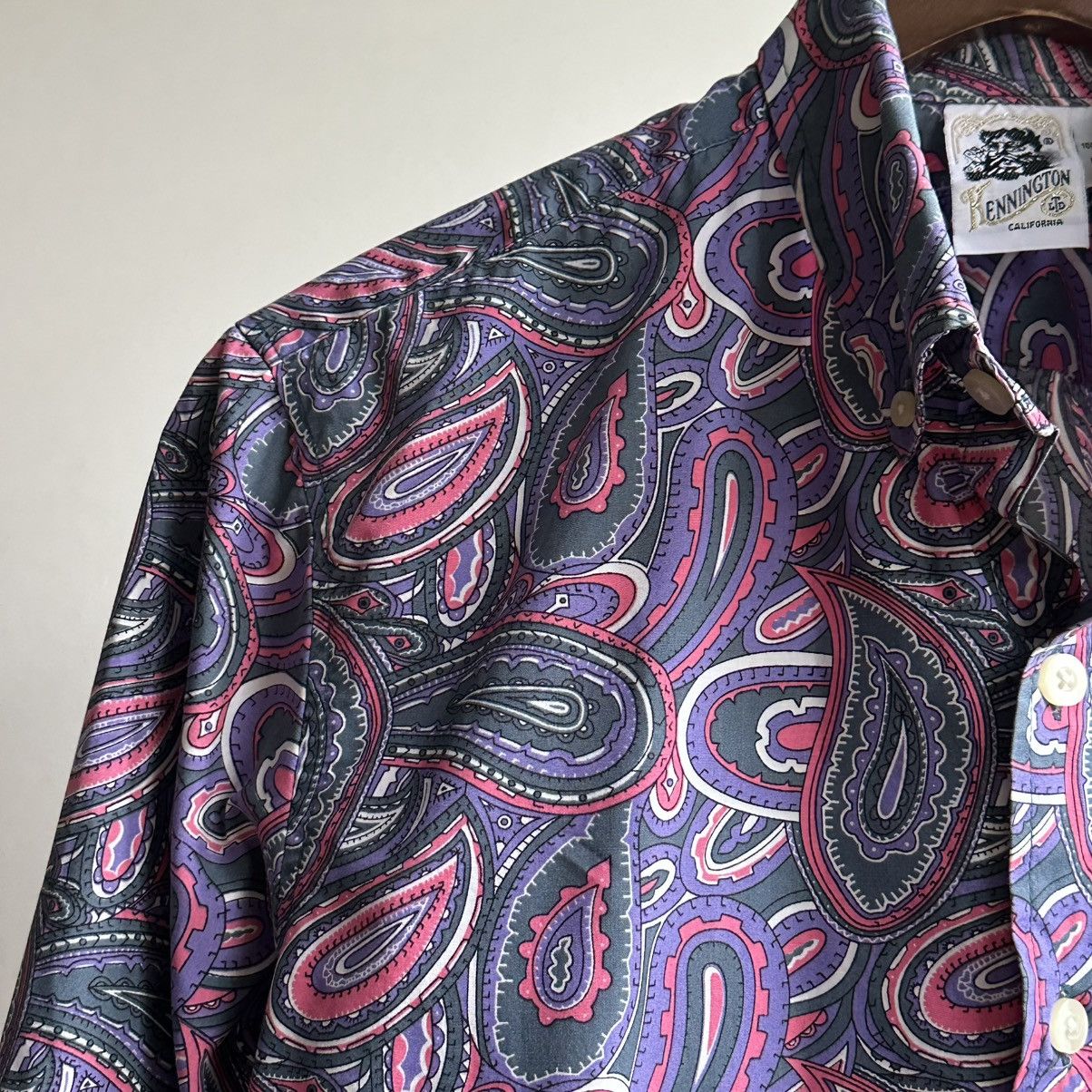 Kennington Ltd. Vintage Kennington Ltd Paisley Print Shirt Size US M / EU 48-50 / 2 - 4 Thumbnail