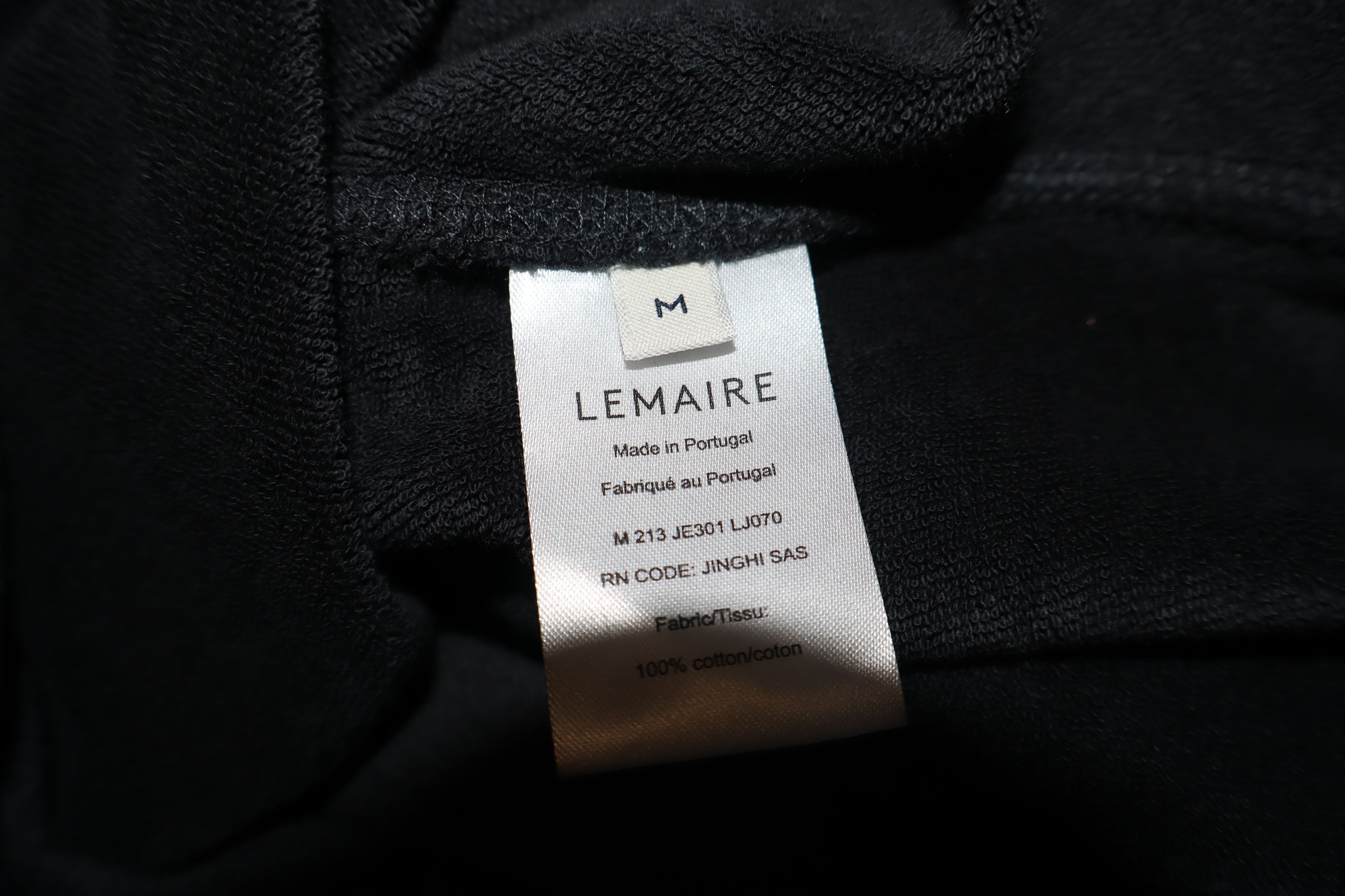 Lemaire Cotton towelling sweatshirt Size US M / EU 48-50 / 2 - 11 Thumbnail