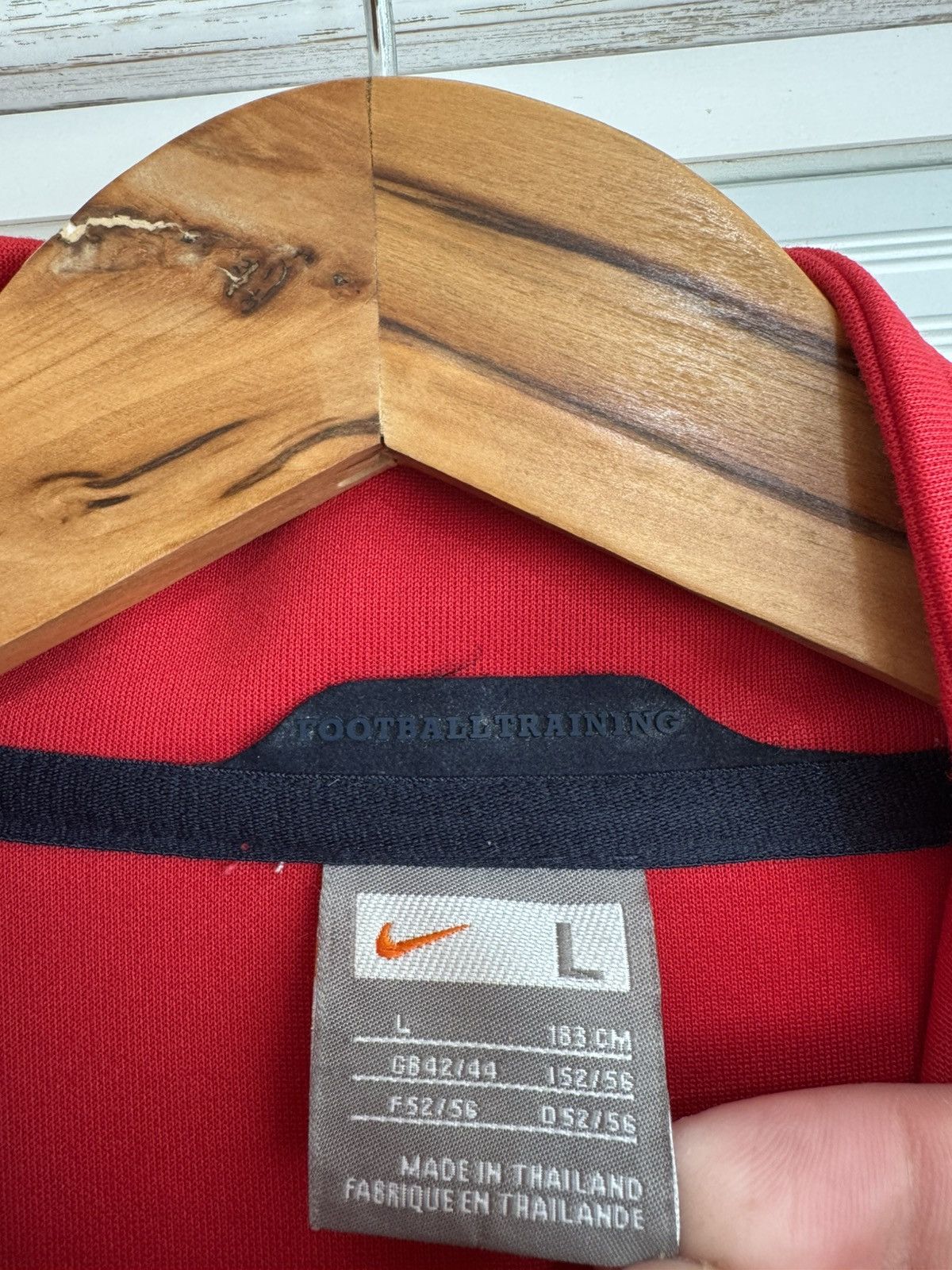 Nike × Vintage Vintage Arsenal 2009-2010 Soccer Track Jacket Football Jersey Size US L / EU 52-54 / 3 - 10 Thumbnail