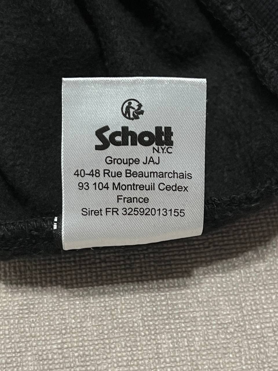 Schott Vintage Schott NYC Logo Sweatshirt Black Pullover USA Sz S Size US S / EU 44-46 / 1 - 14 Thumbnail