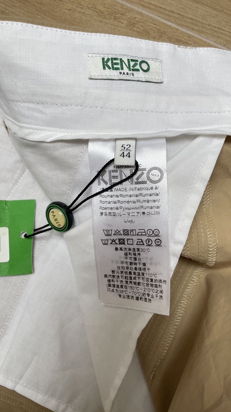Kenzo Kenzo Paris cotton trousers Size US 34 / EU 50 - 6 Thumbnail