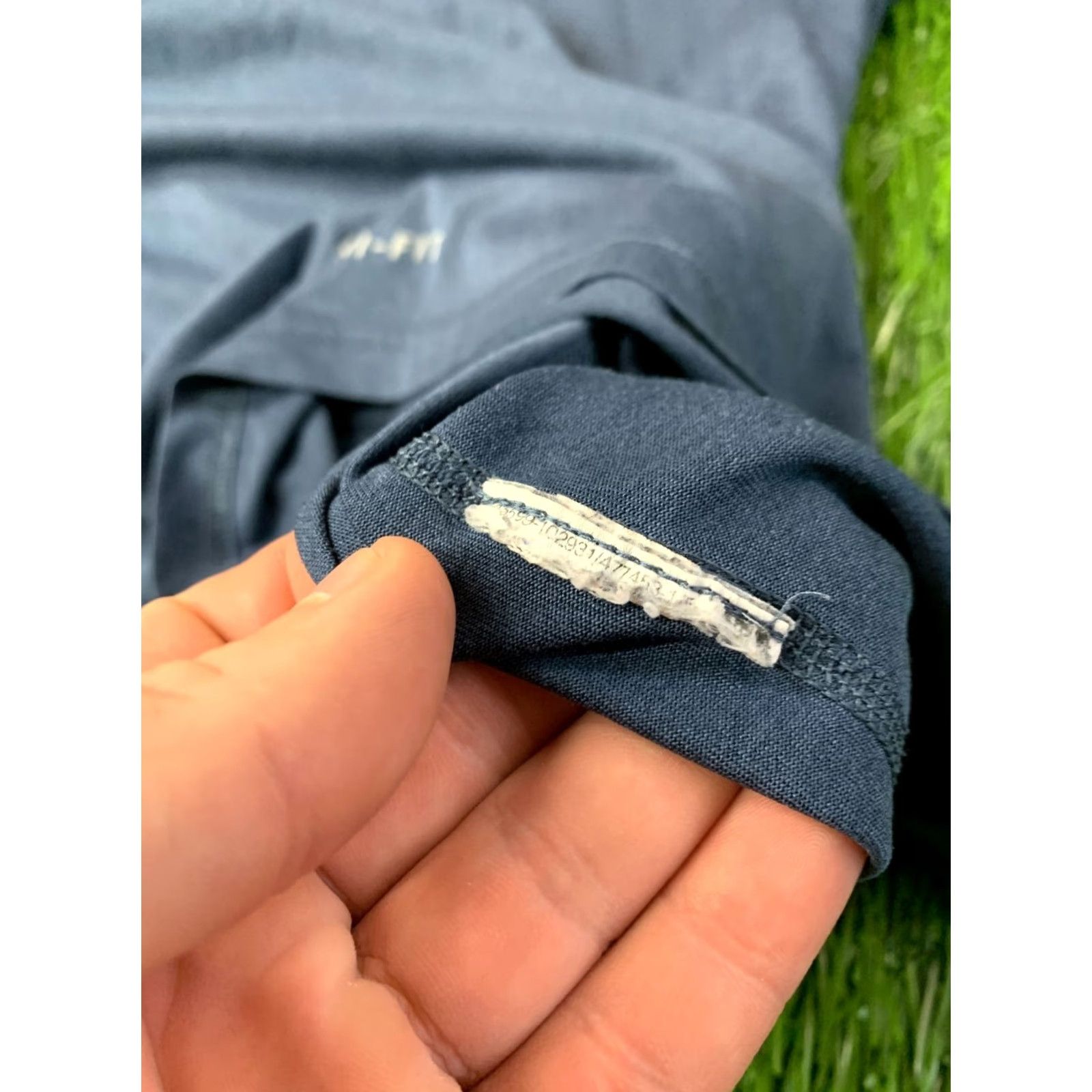 Nike Nike Dri-FIT Original Run Training Men Shirt Jersey T-Shirt Tee Size S Small Blue Nike Dri-FIT Running Shirt Men Short Sleeve Jersey Solid 90s Size US S / EU 44-46 / 1 - 7 Thumbnail