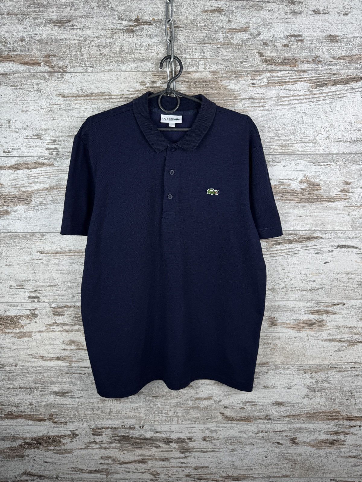 Lacoste Mens Lecoste polos luxury navu t-shirt tee size L Size US L / EU 52-54 / 3 - 1 Thumbnail