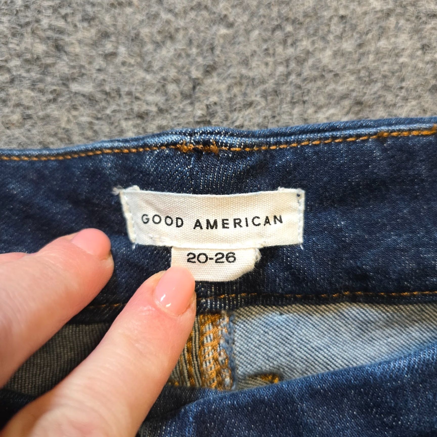 Good American Good American Jeans Women Plus 26 Blue Skinny Capsule Fit Stretch 5-Pocket Denim High Rise Inseam 29 Size 26" / US 2 / IT 38 - 4 Thumbnail