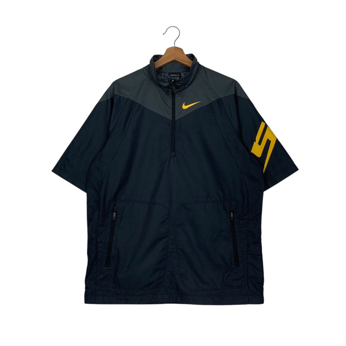 Nike NIKE GOLF Half Zip SS Pullover Light Jacket #2805-C127 Size US XL / EU 56 / 4 - 1 Thumbnail