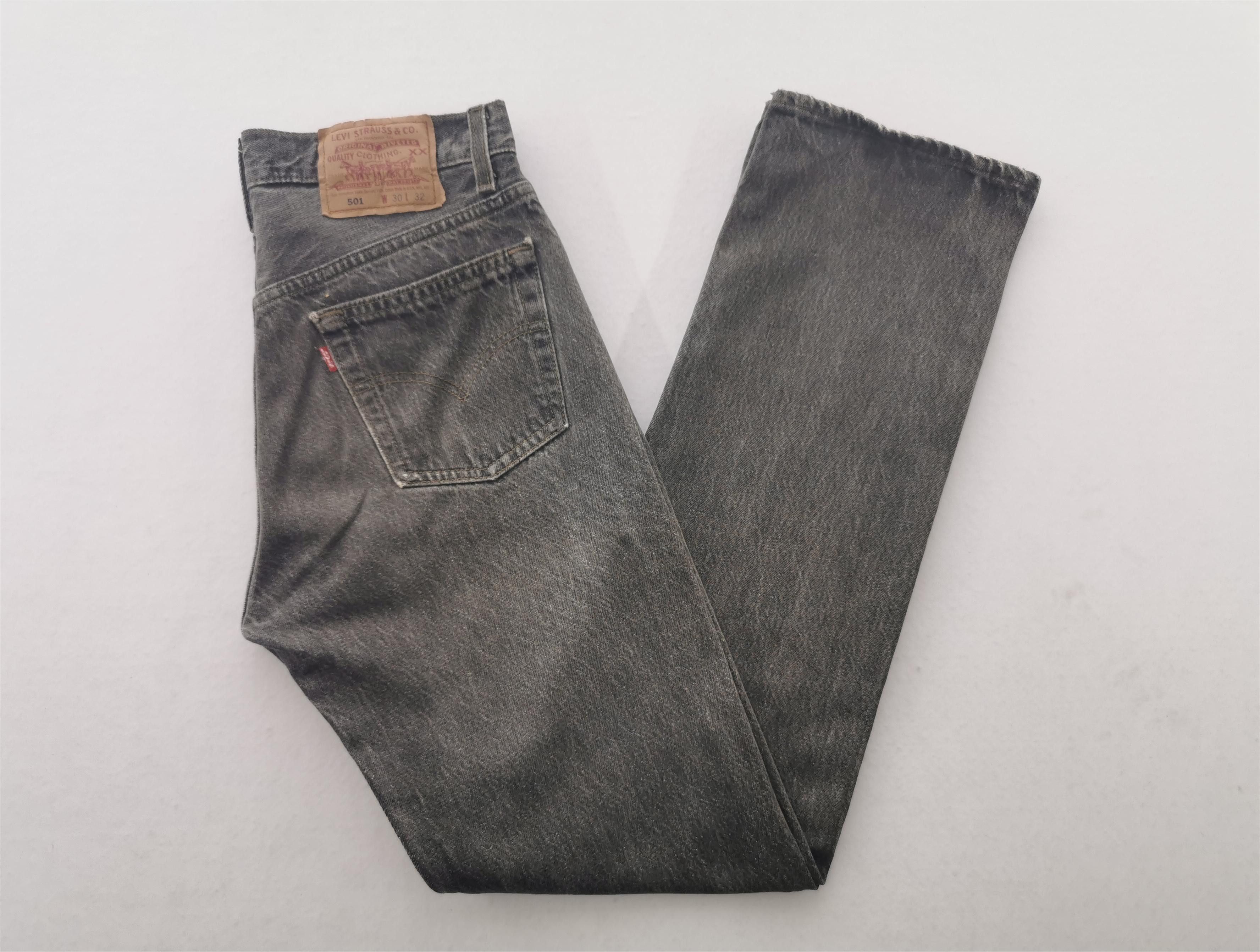 Levi's Vintage 90's Levis Lot 501 Denim Made In USA Size 30/30x32 Size US 30 / EU 46 - 5 Thumbnail