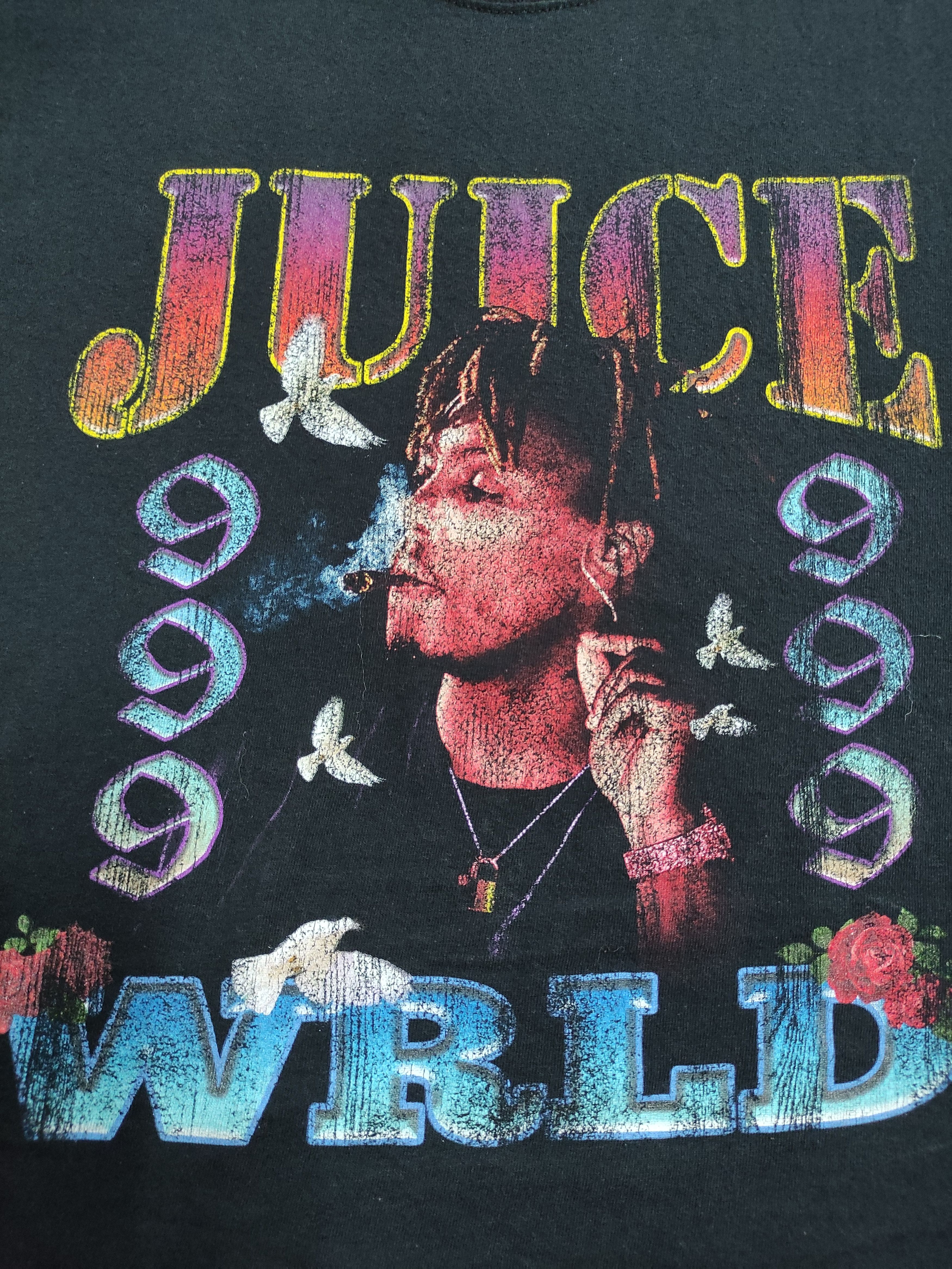 Band Tees 🕊️ JUICE WRLD 999 RAP TEE HIP-HOP Size US L / EU 52-54 / 3 - 3 Thumbnail