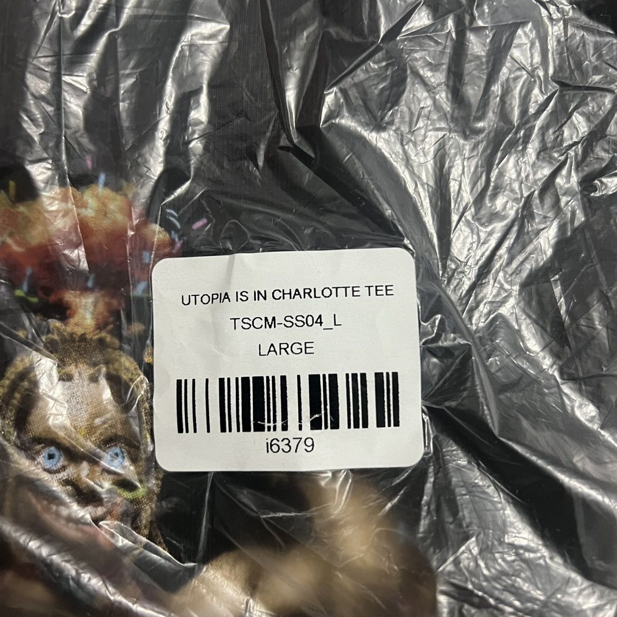 Travis Scott Travis Scott Utopia Charlotte Tour Tee Shirt Size US L / EU 52-54 / 3 - 12 Thumbnail