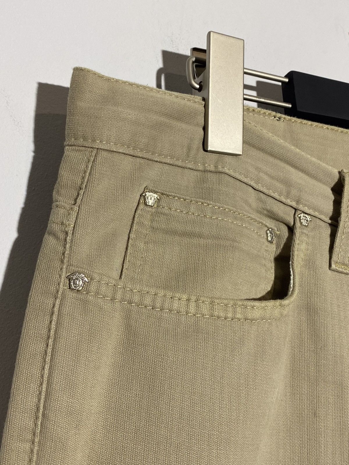 Versace Vintage 90s Versace Jeans Couture y2k streetwear rare rpants Size US 38 / EU 54 - 9 Thumbnail