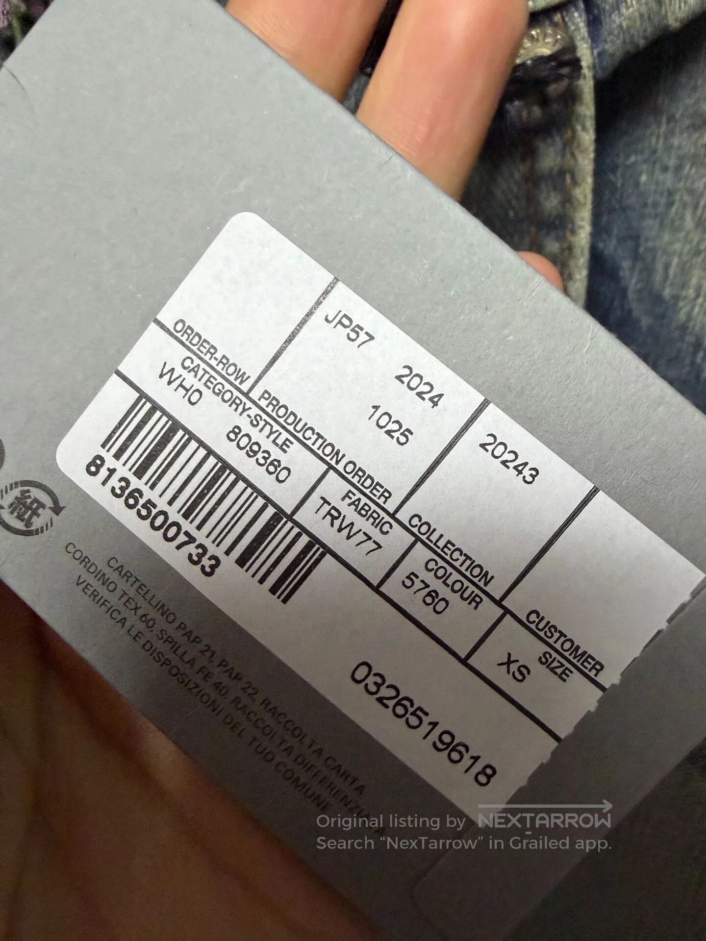 Balenciaga Balenciaga FW24 Denim with Graffiti Design. Size US 26 / EU 42 - 6 Thumbnail