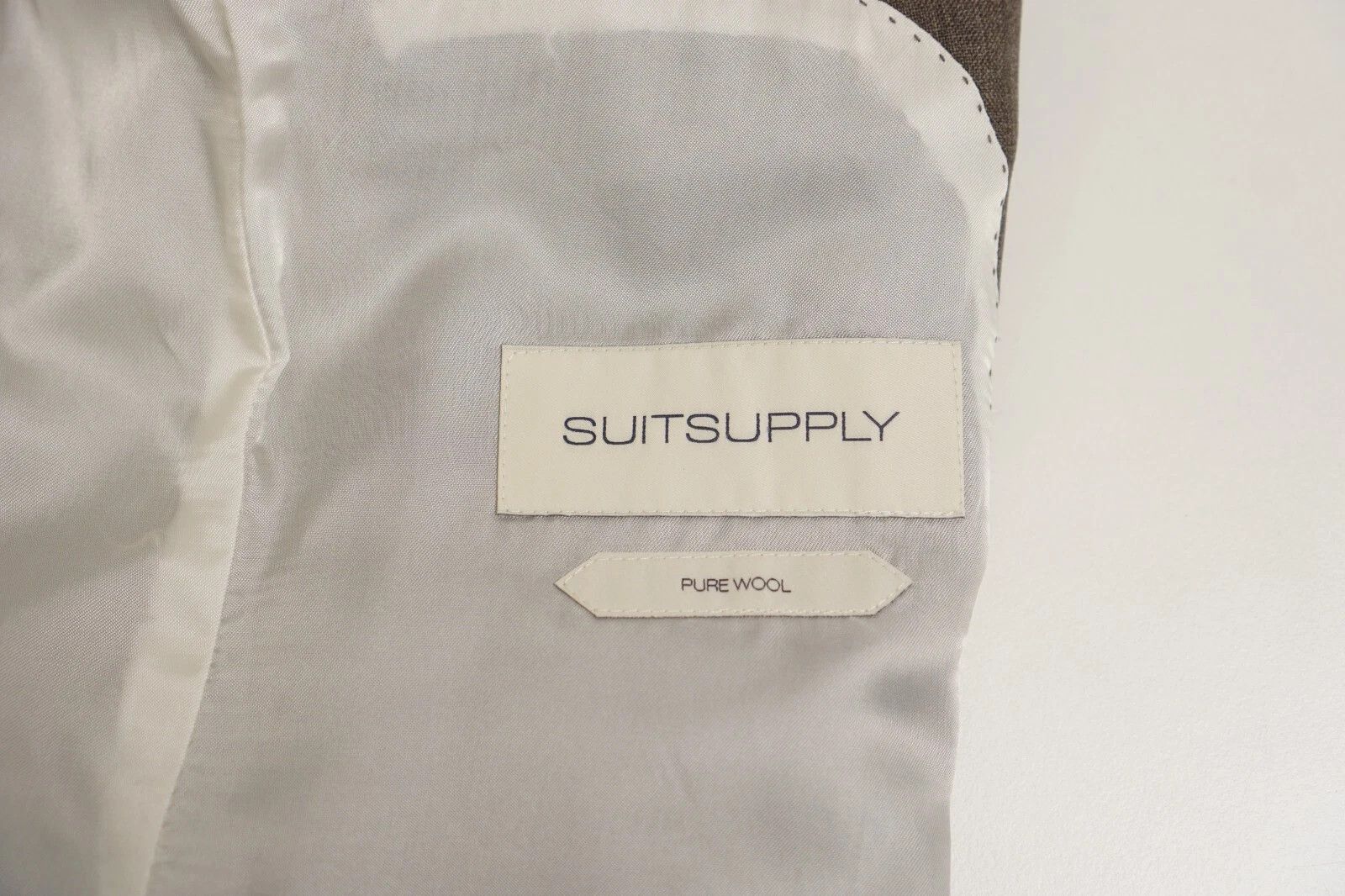 Suitsupply Men Suitsupply Blazer Lazio Wool Brown Vitale Barberis US38 Size 38R - 5 Thumbnail