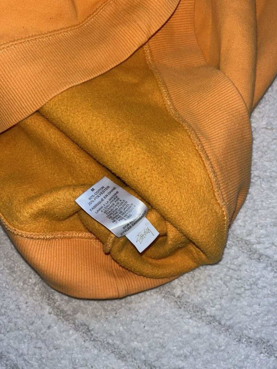 Stussy Stüssy Big Logo Orange Hoodie Size US M / EU 48-50 / 2 - 7 Thumbnail