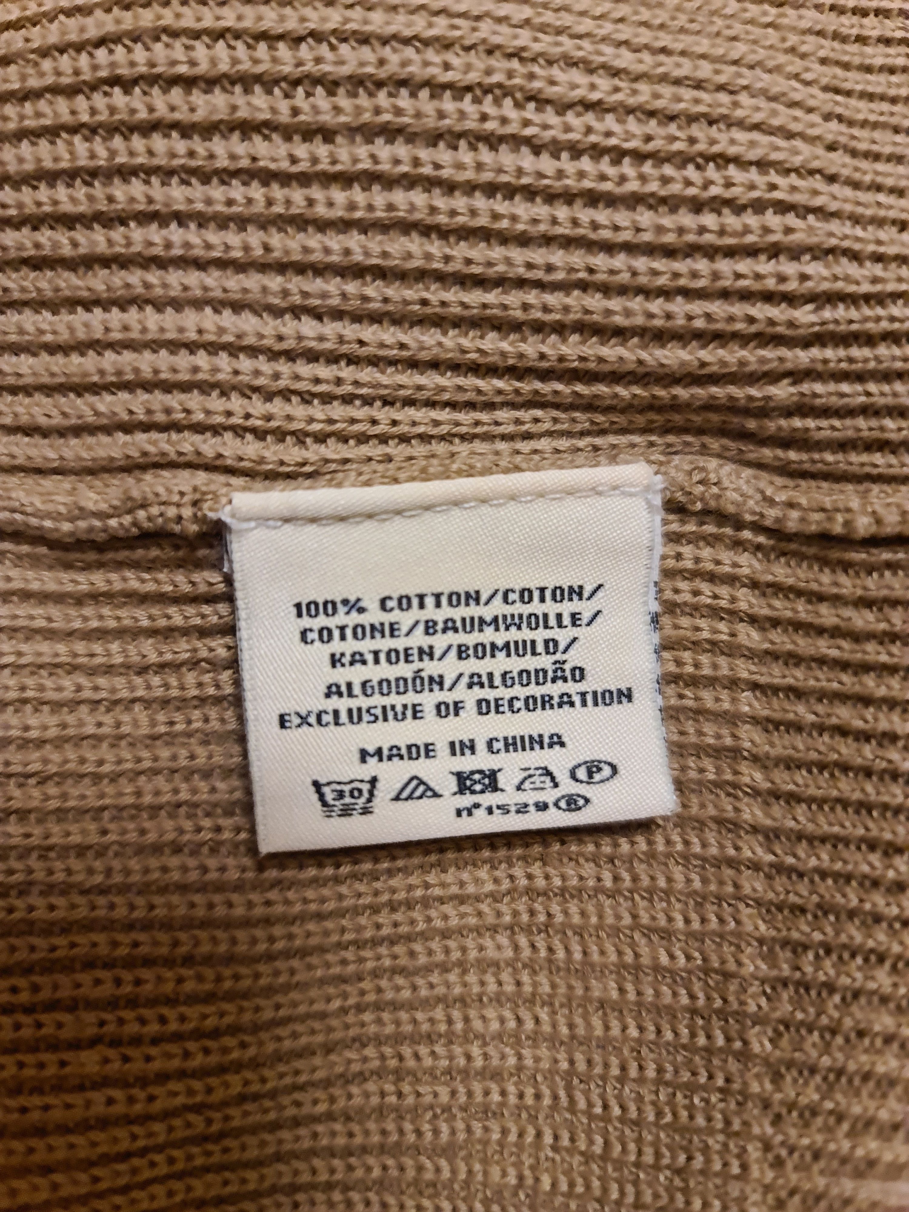 Lauren Ralph Lauren Vintage Polo Jeans Co. Flag Knit Ribbed Sweater Size US L / EU 52-54 / 3 - 8 Thumbnail