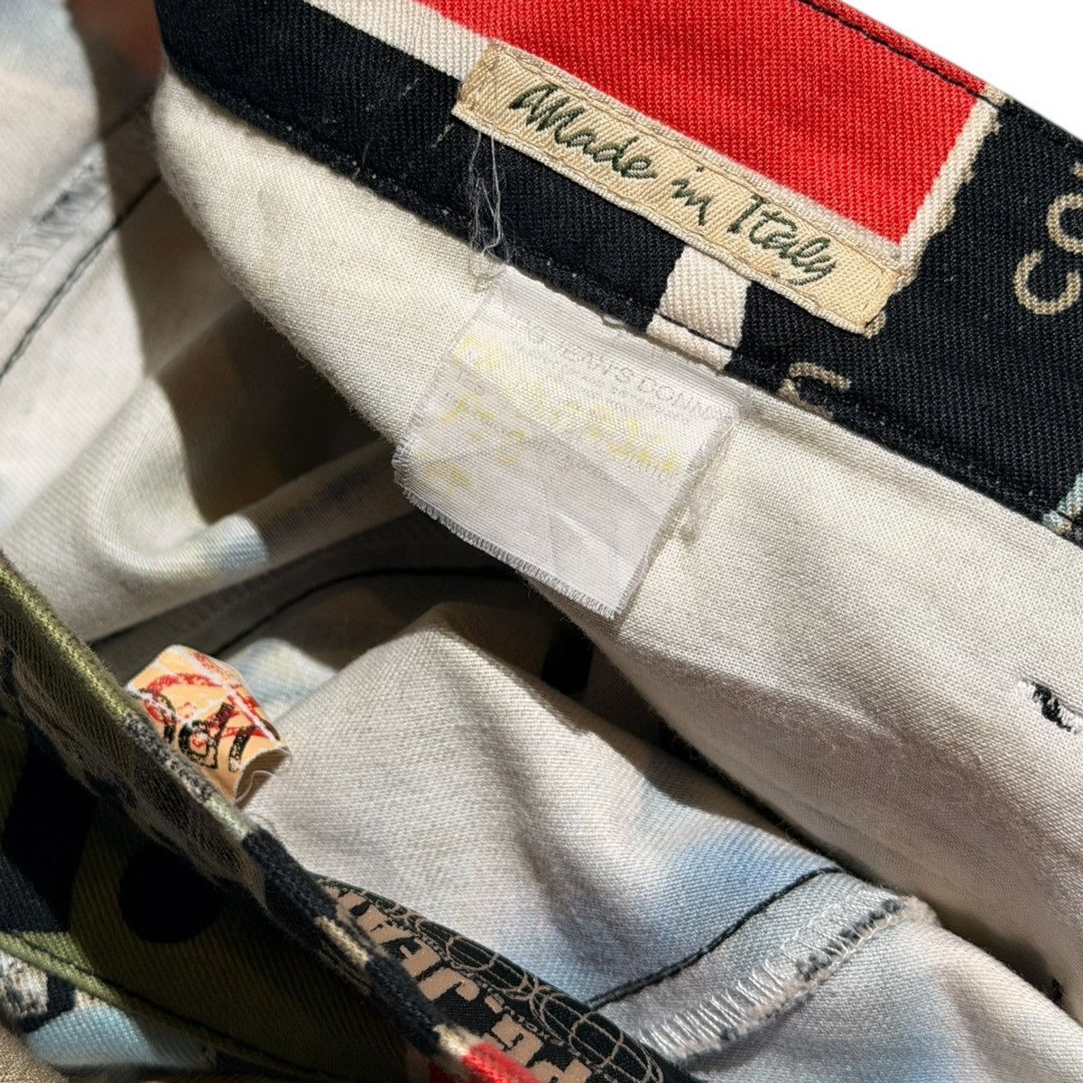 Jean Paul Gaultier SS2000 artwork denim Size US 30 / EU 46 - 4 Thumbnail