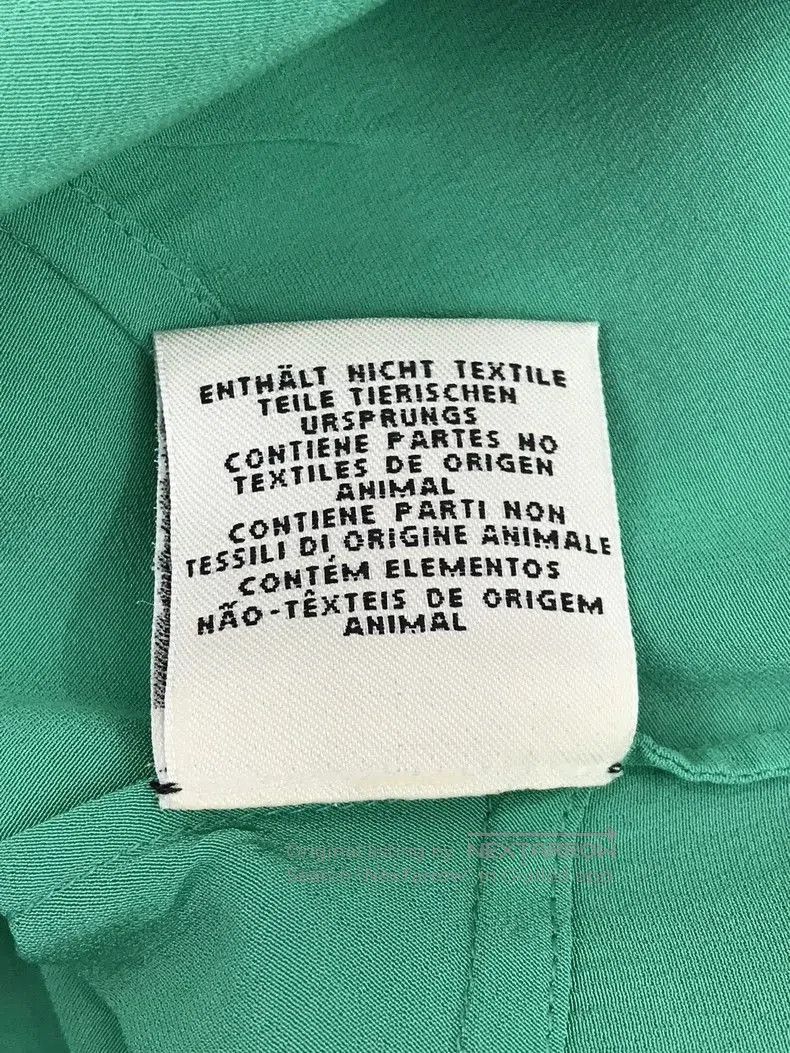 Hermes Hermes Green Silk Tie. Size US XS / EU 42 / 0 - 5 Thumbnail