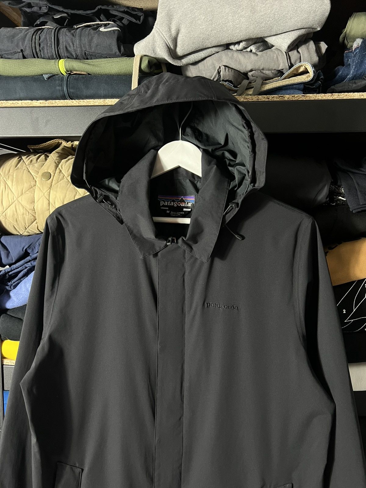 Patagonia Patagonia Technical Shell Jacket Urban Outdoor Rain Coat Size US M / EU 48-50 / 2 - 2 Thumbnail