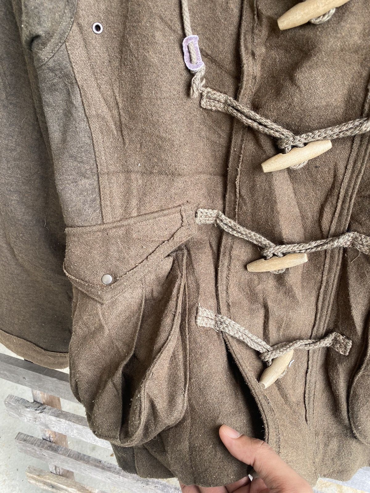 If Six Was Nine PPFM Wool Jacket Size M / US 6-8 / IT 42-44 - 4 Thumbnail