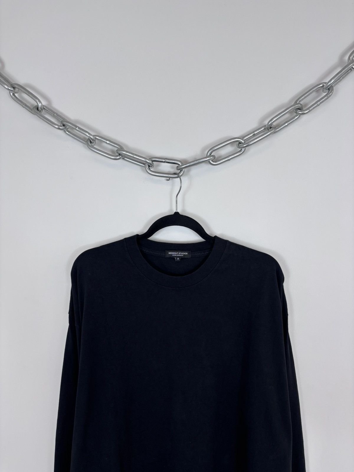 AWGE × Midnight Studios Midnight Studios Shane Gonzales x AWGE Black Long Sleeve Tee Size US L / EU 52-54 / 3 - 3 Thumbnail