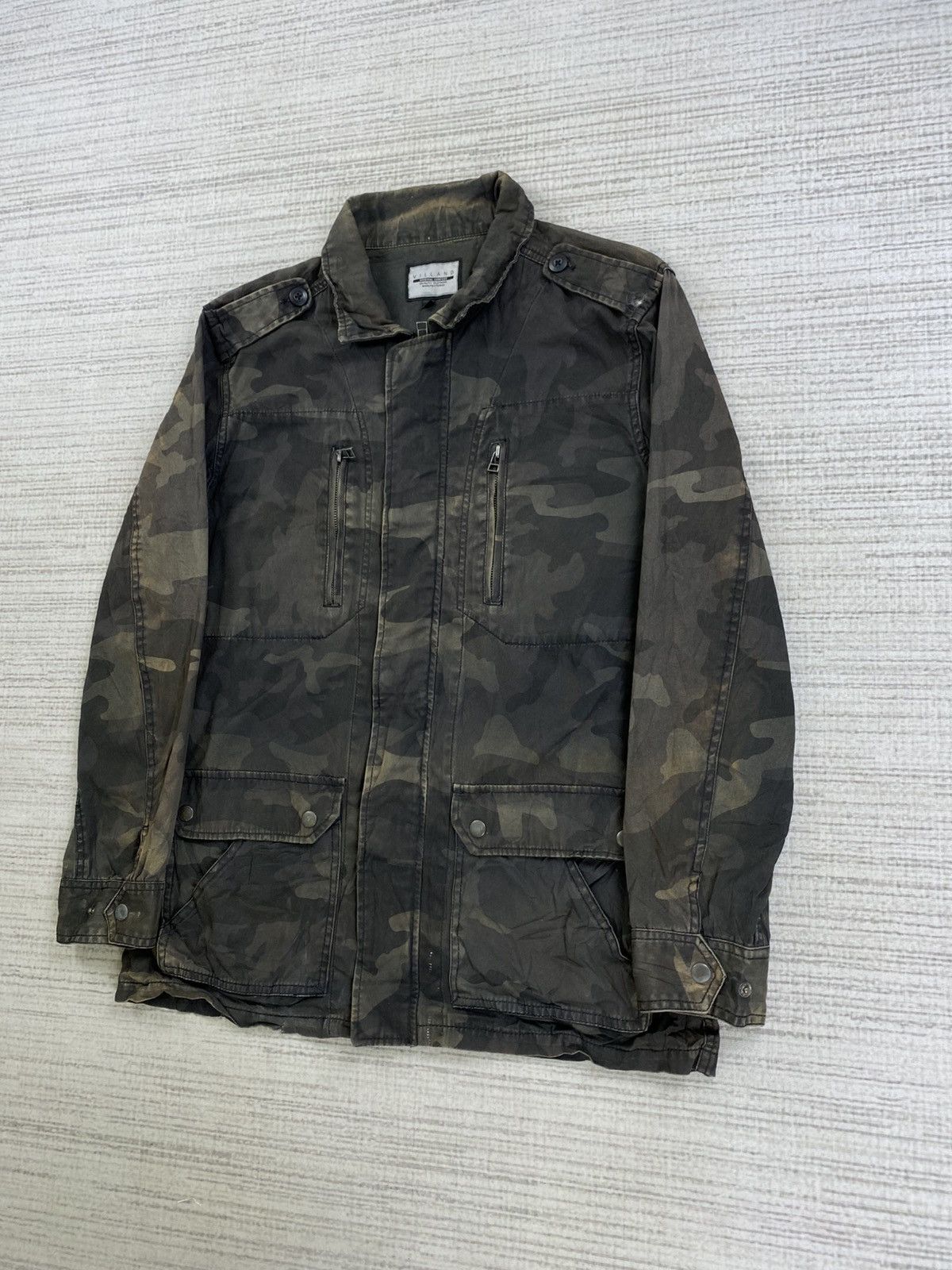 Japanese Brand 🔥Villand Camouflage Military Style Multipocket Jacket Size US M / EU 48-50 / 2 - 4 Thumbnail