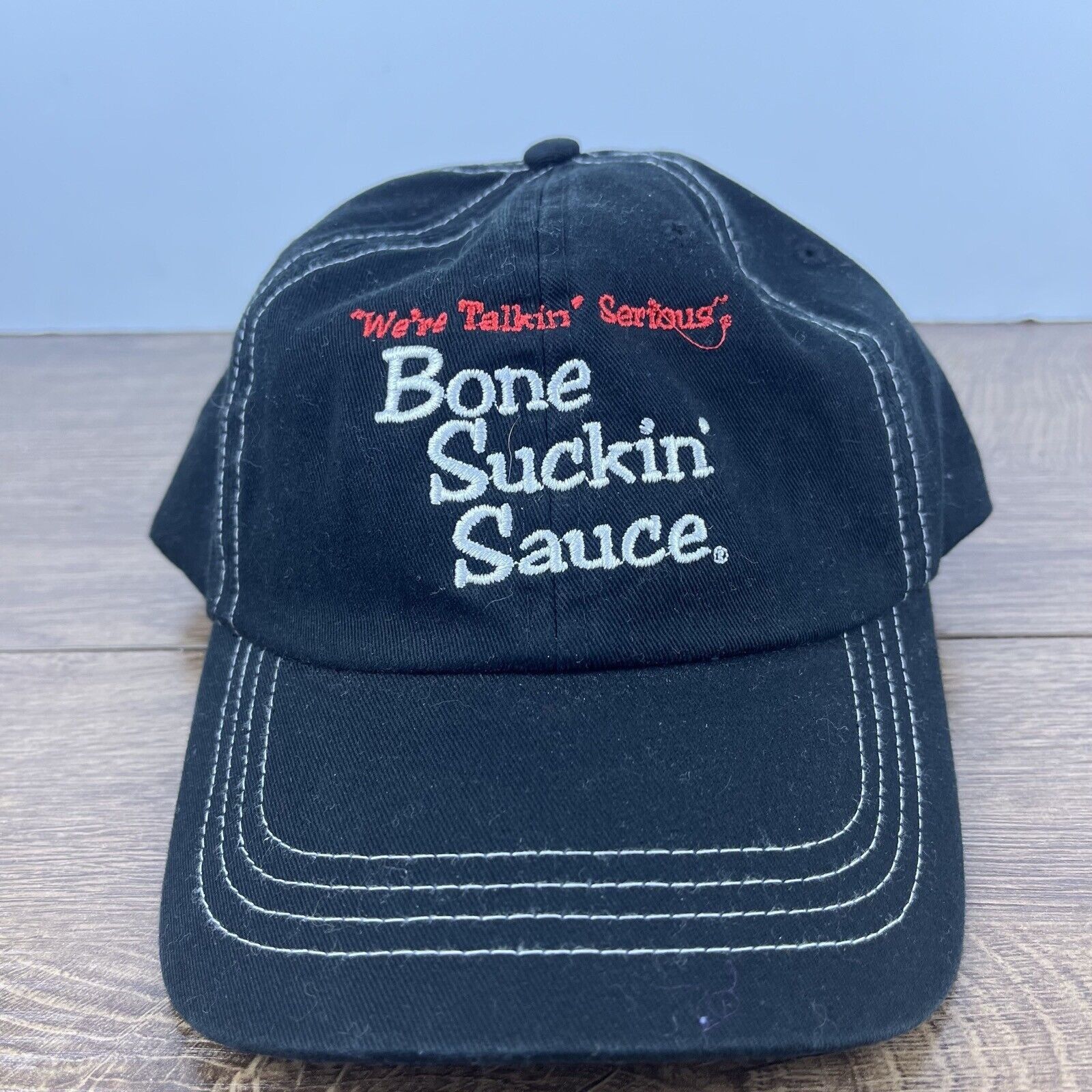 Other Bone Suckin' Sauce Hat Adjustable Hat Black Hat Adjustable B Size ONE SIZE - 2 Thumbnail