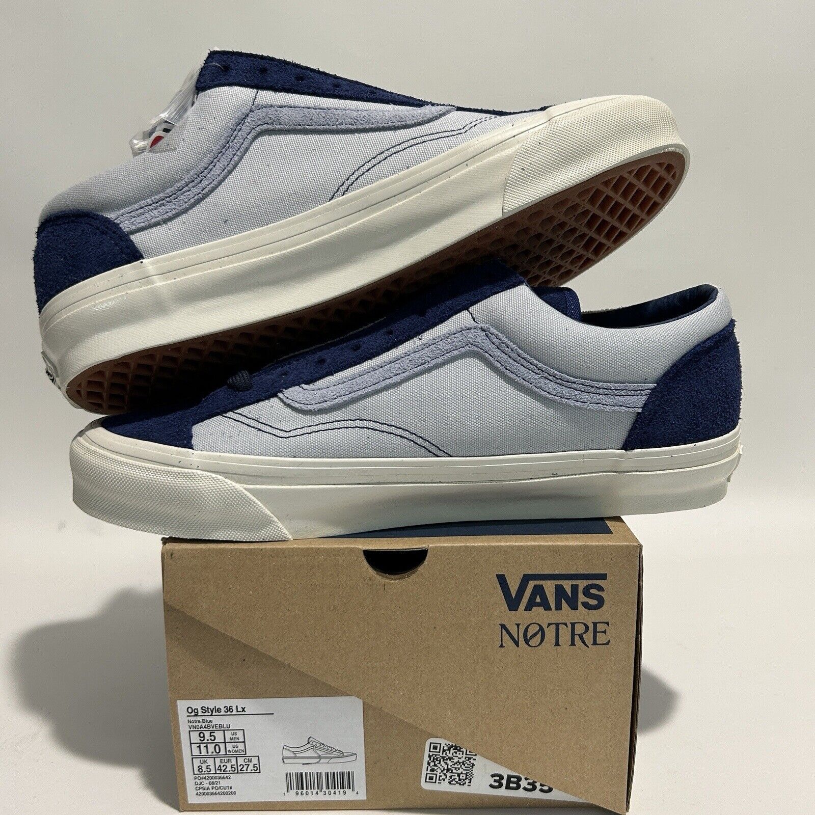 Vans Vans Vault x Notre Old Style 36 LX “Tea Blue” 2024 Size US 9.5 / EU 42-43 - 3 Thumbnail