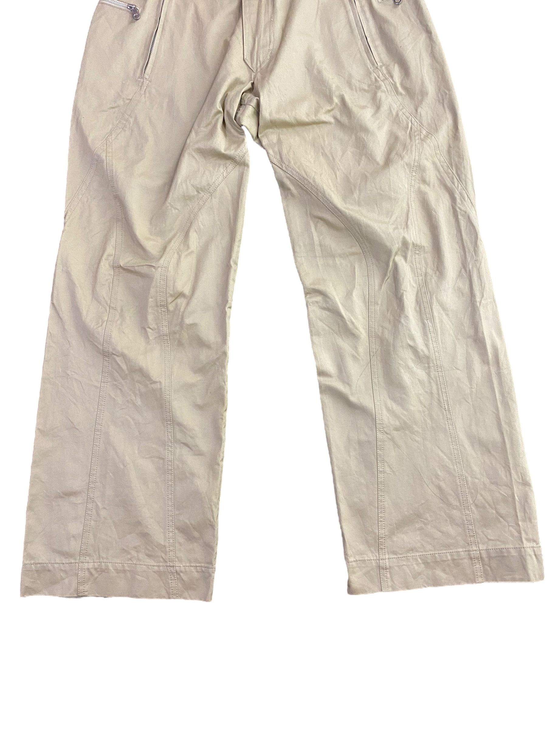 Designer × Y's × Yohji Yamamoto 2000s Y's Yohji Yamamoto canvas cinch back work pant Size US 35 - 3 Thumbnail