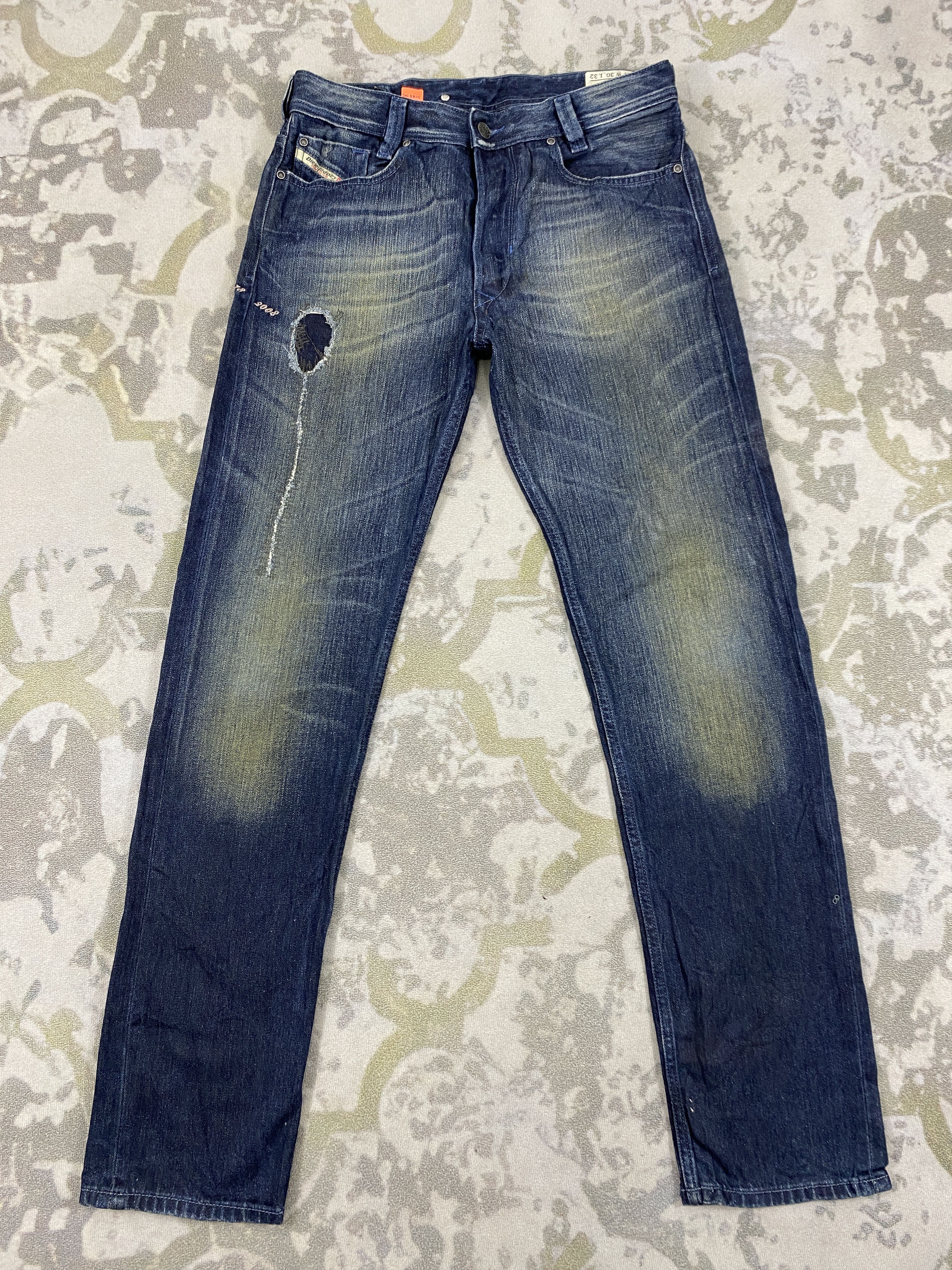 Vintage Diesel Distressed Blue Jeans 31x32- JN3814