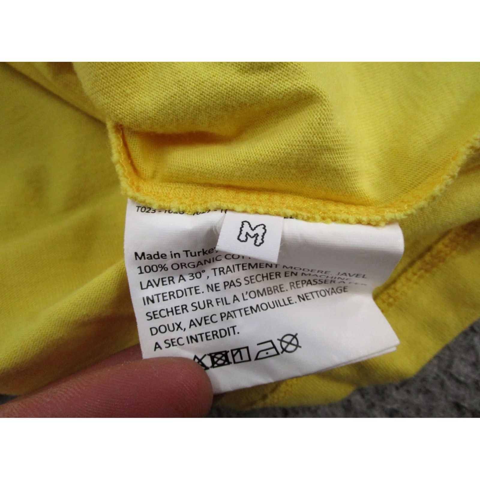 Vintage Sky High Farm T-Shirt Men's M Yellow Graphic Print Cow Slippery When Wet Streetwear Organic Cotton Size US M / EU 48-50 / 2 - 7 Thumbnail