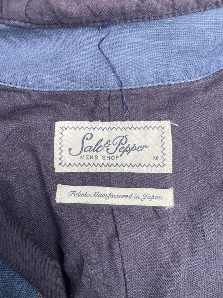 Vintage Vintage Salt & Pepper Military Jacket Made in Japan Fabric Size US S / EU 44-46 / 1 - 3 Thumbnail