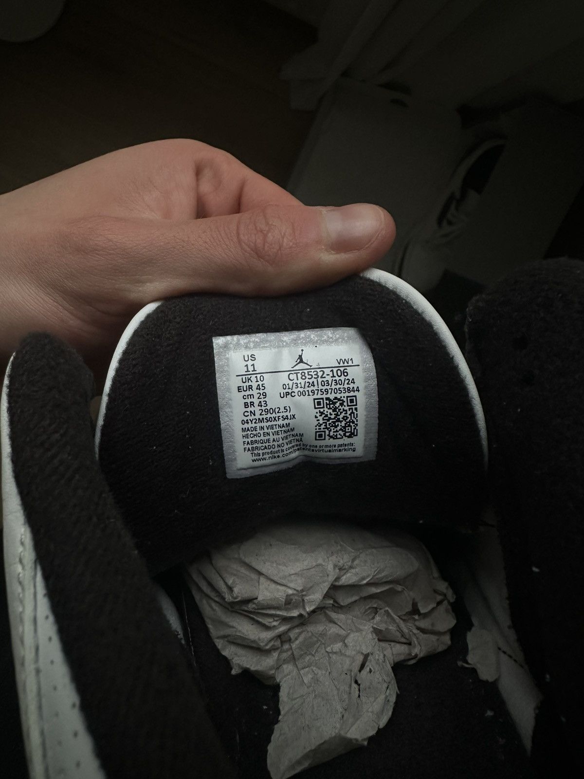 Jordan Brand × Nike Air Jordan 3 Retro Size US 11 / EU 44 - 9 Thumbnail
