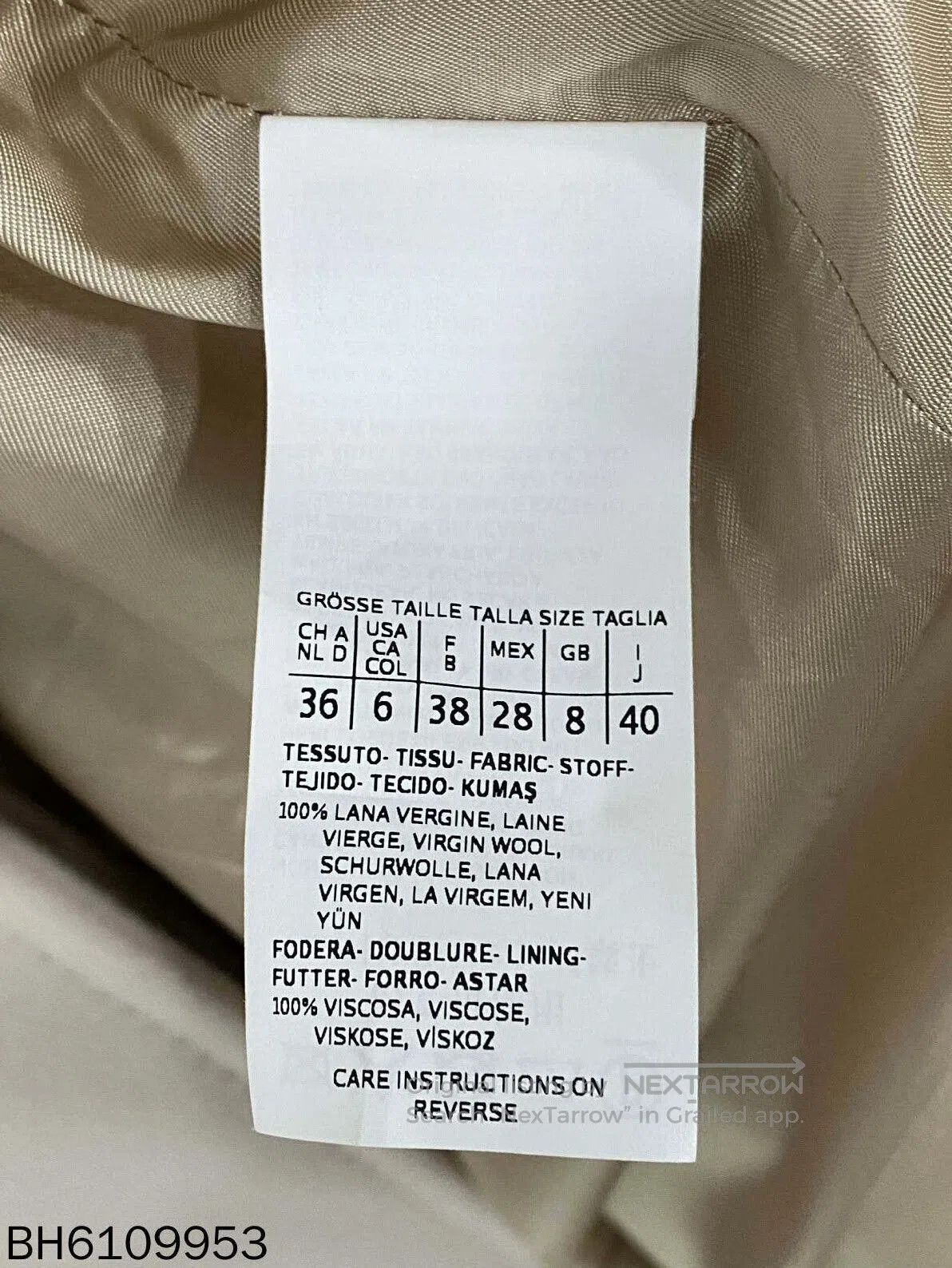 Other maxmara cream wool coat with belt. Size US L / EU 52-54 / 3 - 5 Thumbnail