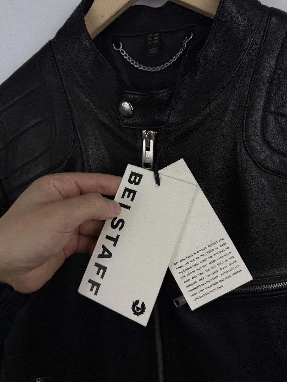 Belstaff ❗️NEW 🇬🇧 Belstaff Lamb Leather Jacket 104761 T Racer Size US M / EU 48-50 / 2 - 10 Thumbnail