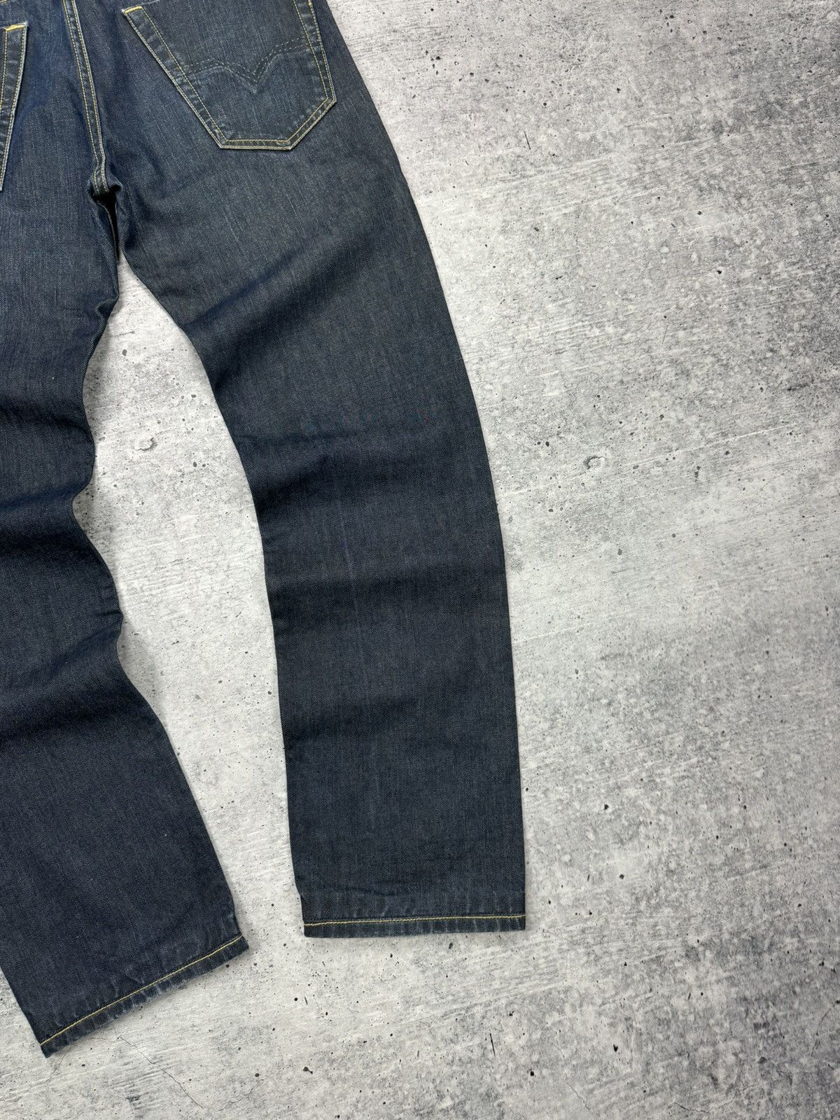 Diesel Vintage Diesel 90’s Y2K Style Classic Dark Blue Jeans Pants Size US 31 - 17 Thumbnail
