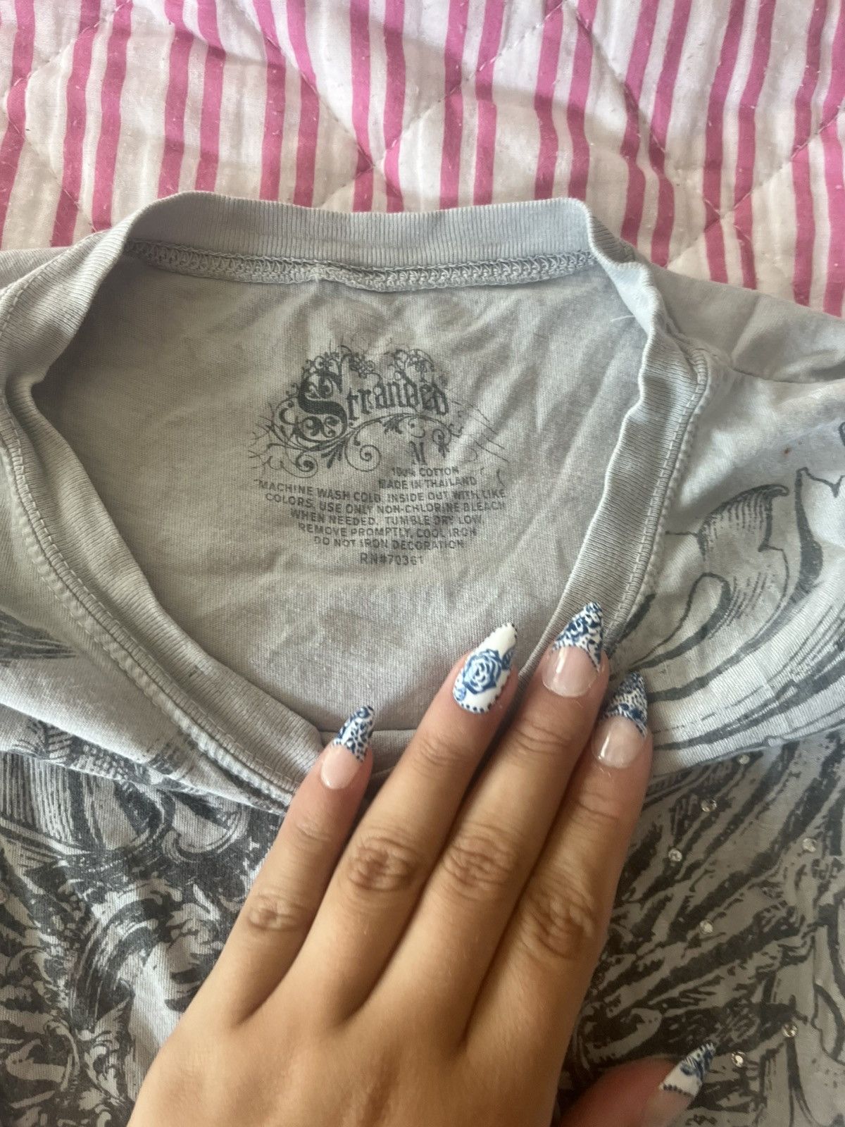 Other Grunge, Y2K rhinestoned tee Size S / US 4 / IT 40 - 3 Thumbnail
