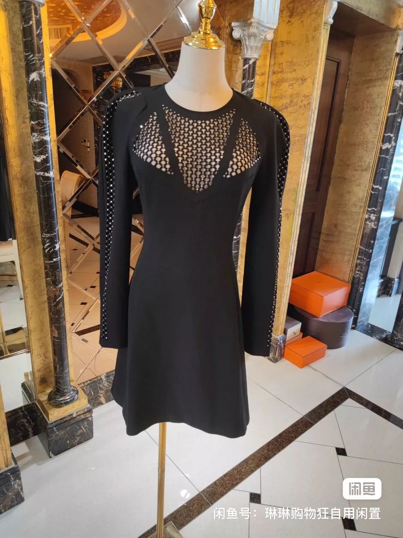 Versace Versace Three-dimensional styling gypsophila mesh rhinesto Size M / US 6-8 / IT 42-44 - 9 Thumbnail
