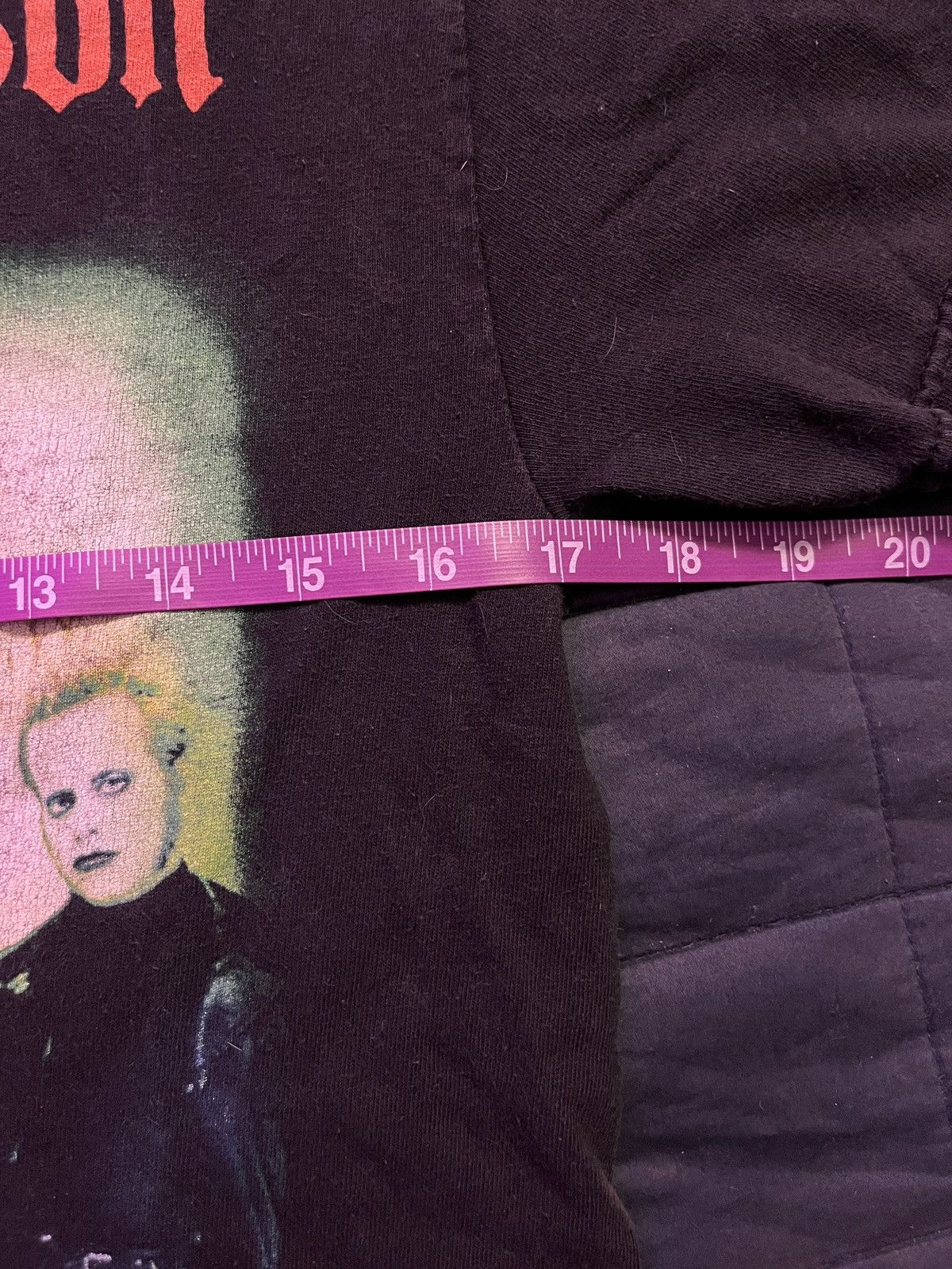 Marilyn Manson Rare Vintage Y2K Marilyn Manson Tee Shirt Size US S / EU 44-46 / 1 - 6 Thumbnail