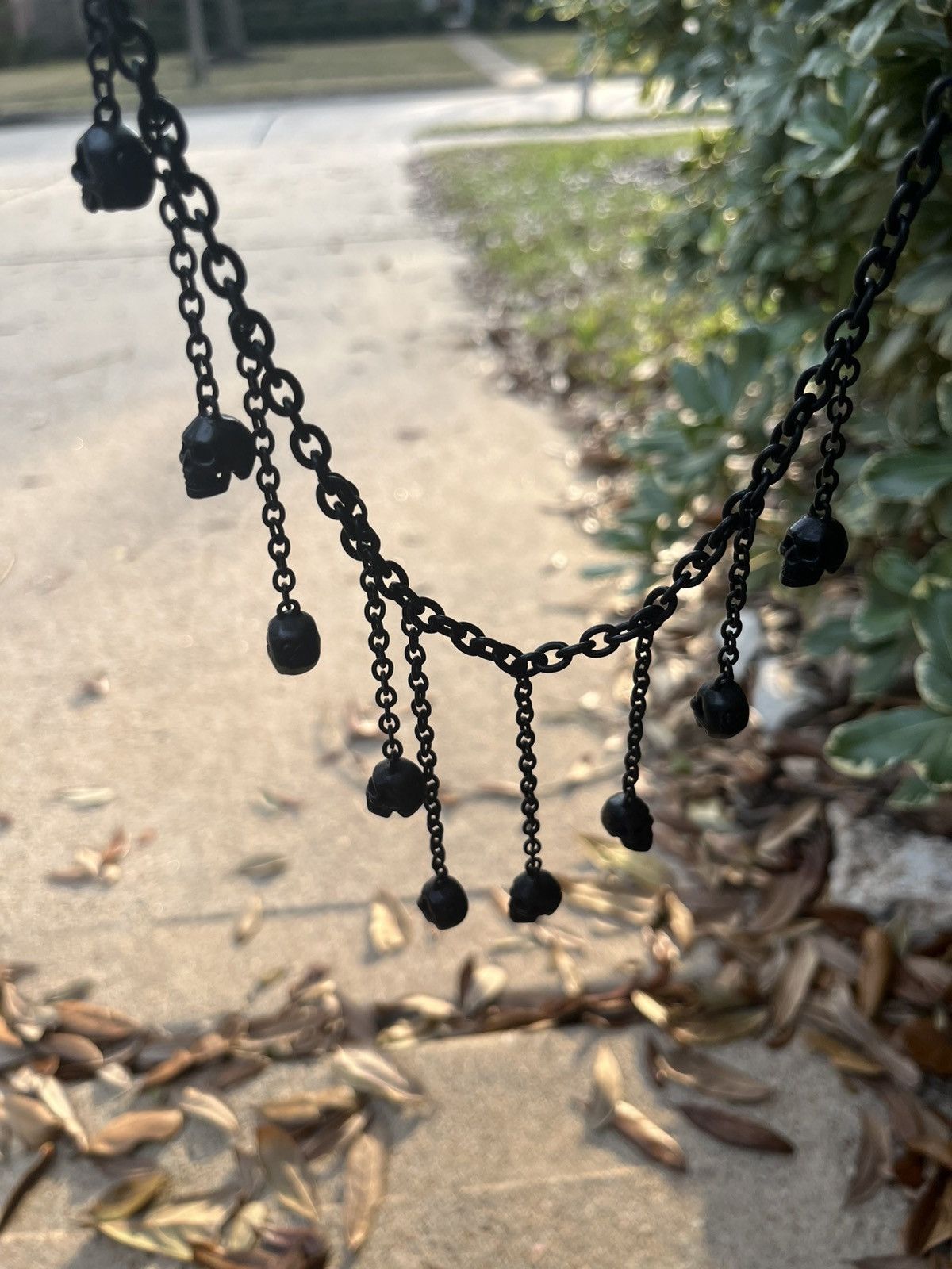 Jam Home Made × Number (N)ine SS06 Multi Skulls Brass Necklace Welcome to the Shadow Size ONE SIZE - 4 Thumbnail