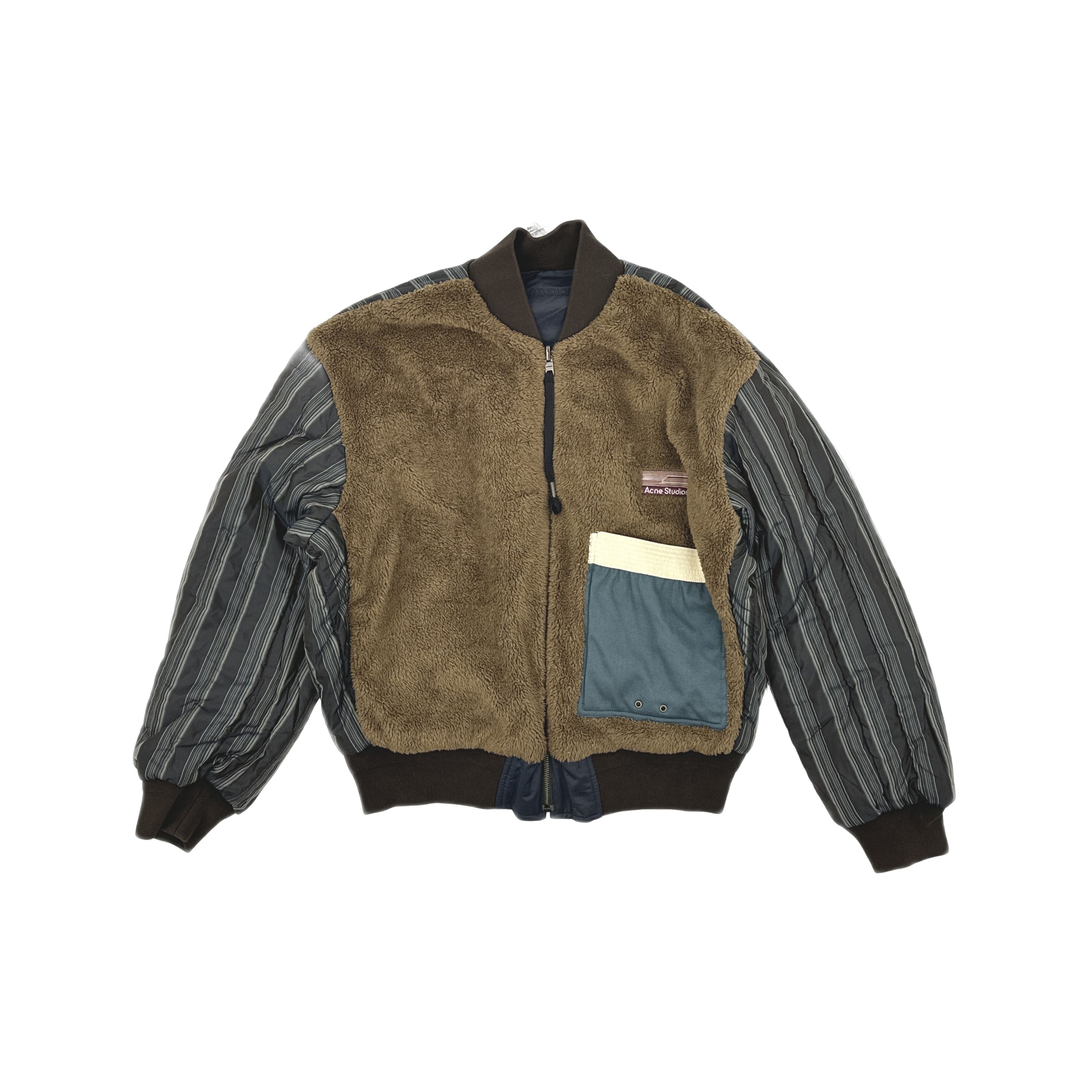 Acne Studios Acne Studios Reversible Fleece Bomber Jacket US S Size US S / EU 44-46 / 1 - 1 Thumbnail
