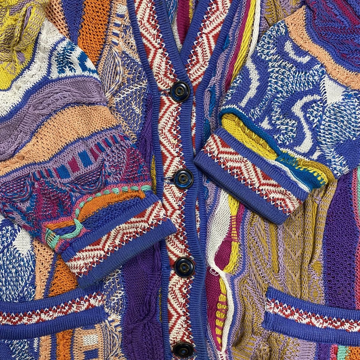 Coogi Vintage coogi cable knit sweater cardigan Size US M / EU 48-50 / 2 - 8 Thumbnail